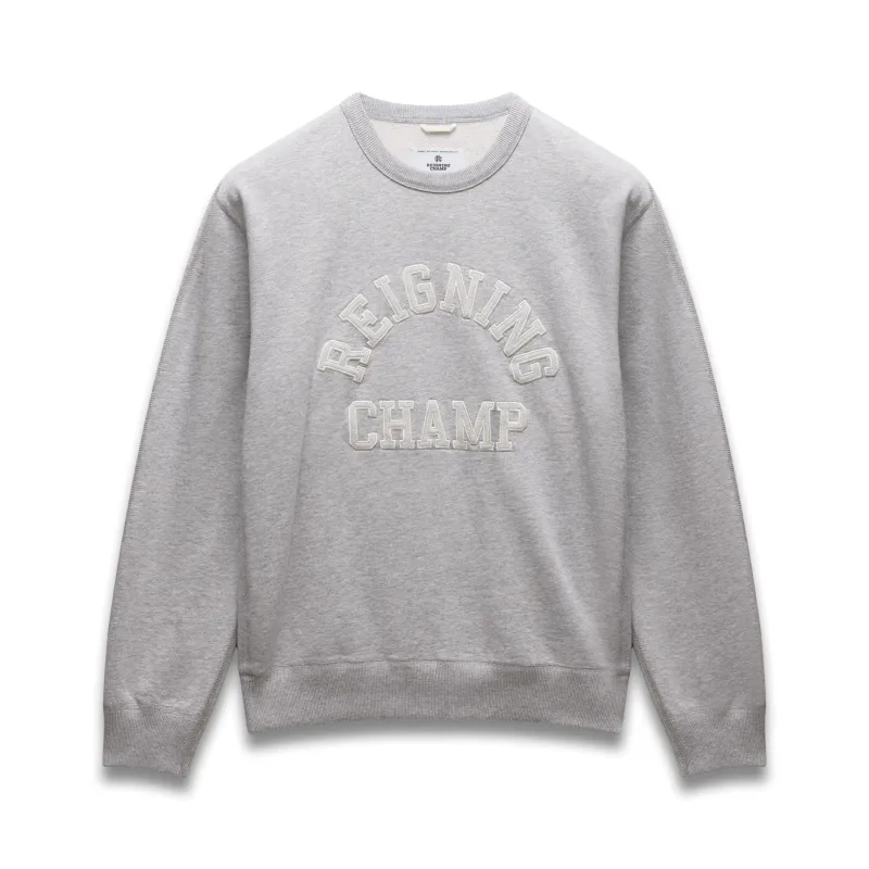 Midweight Terry Arch Logo Standard Crewneck sold by Reigning Champ