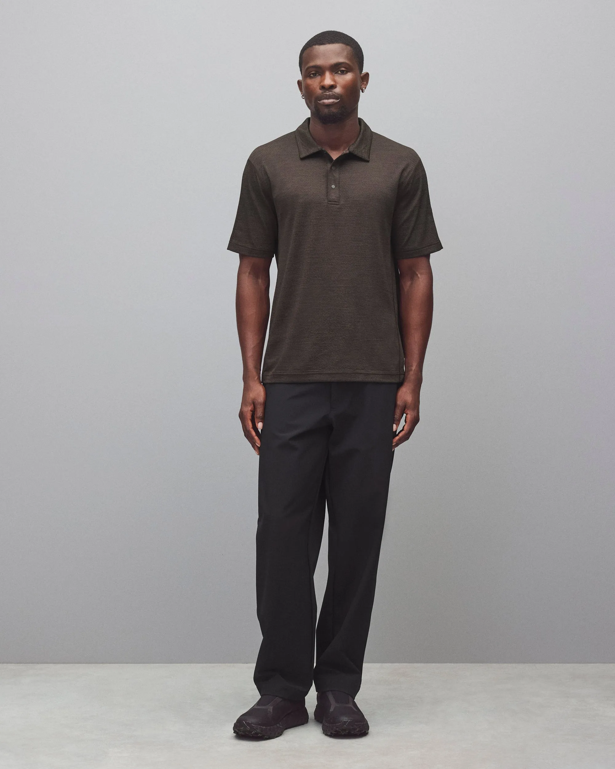 Solotex Mesh Tiebreak Standard Polo sold by Reigning Champ product image thumbnail 3