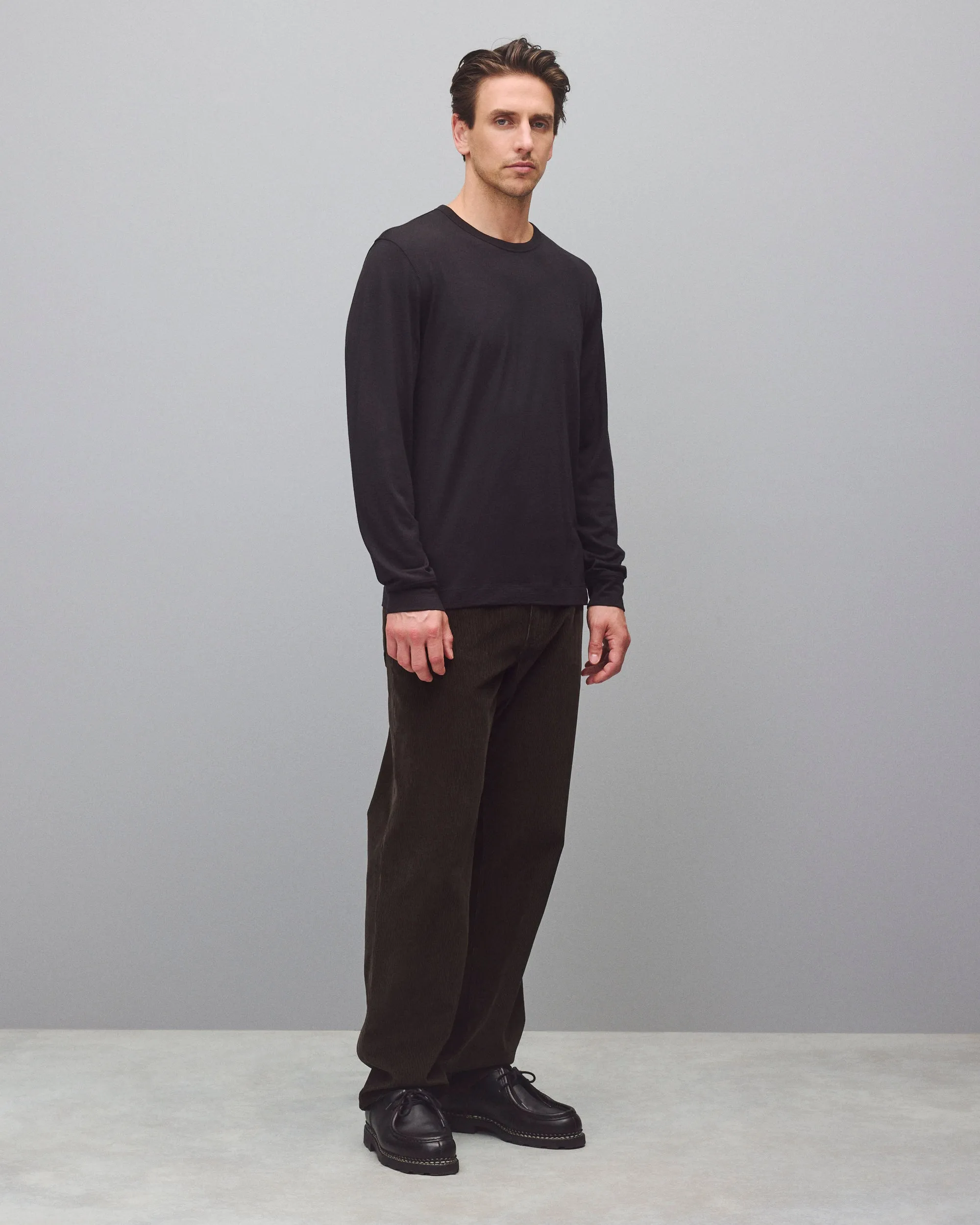 Merino Jersey Vista Standard Long Sleeve sold by Reigning Champ product image thumbnail 3