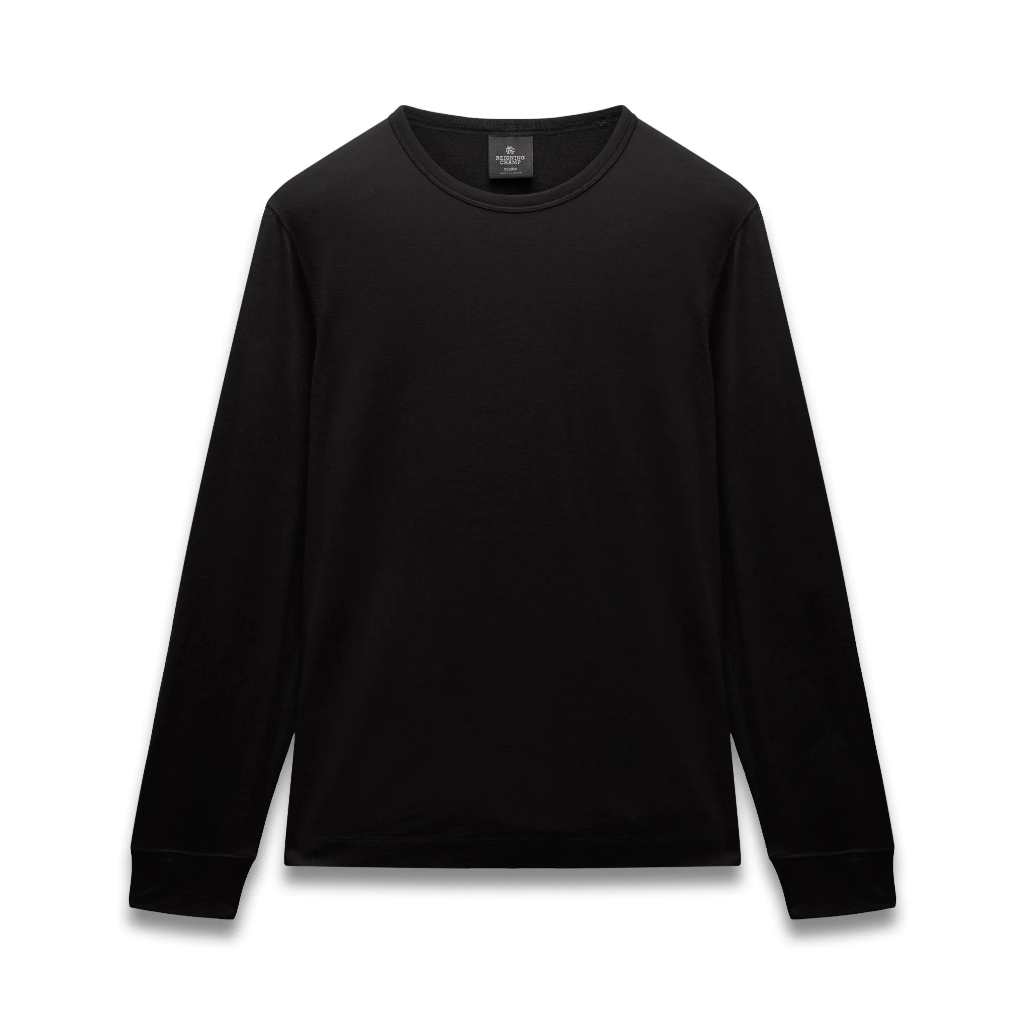 Merino Jersey Vista Standard Long Sleeve sold by Reigning Champ