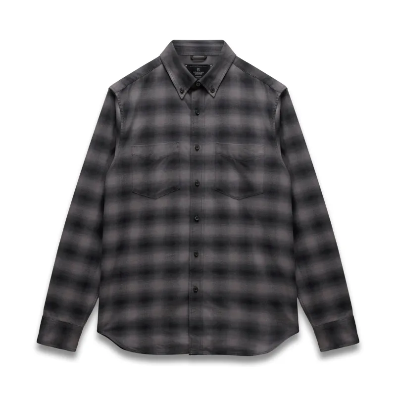 Cotton Plaid Site Standard Shirt sold by Reigning Champ