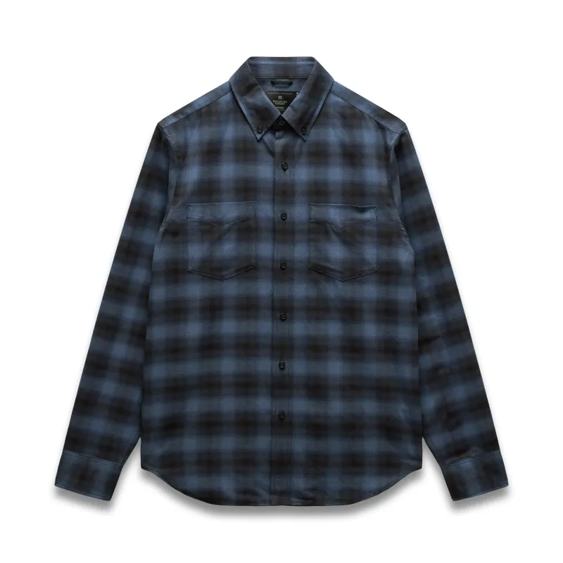 Cotton Plaid Site Standard Shirt sold by Reigning Champ
