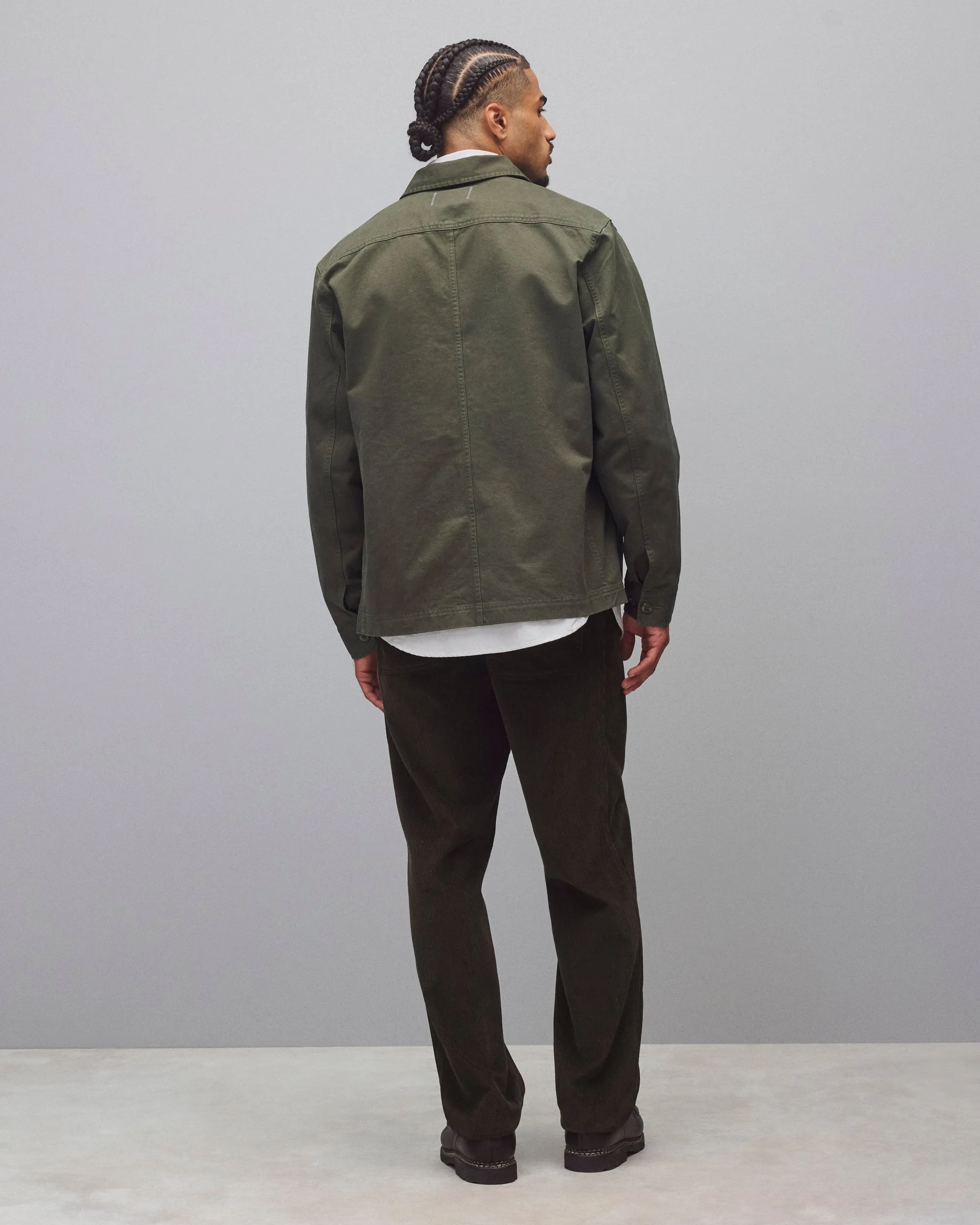 Cotton Chino Keeper Standard Overshirt sold by Reigning Champ product image thumbnail 5
