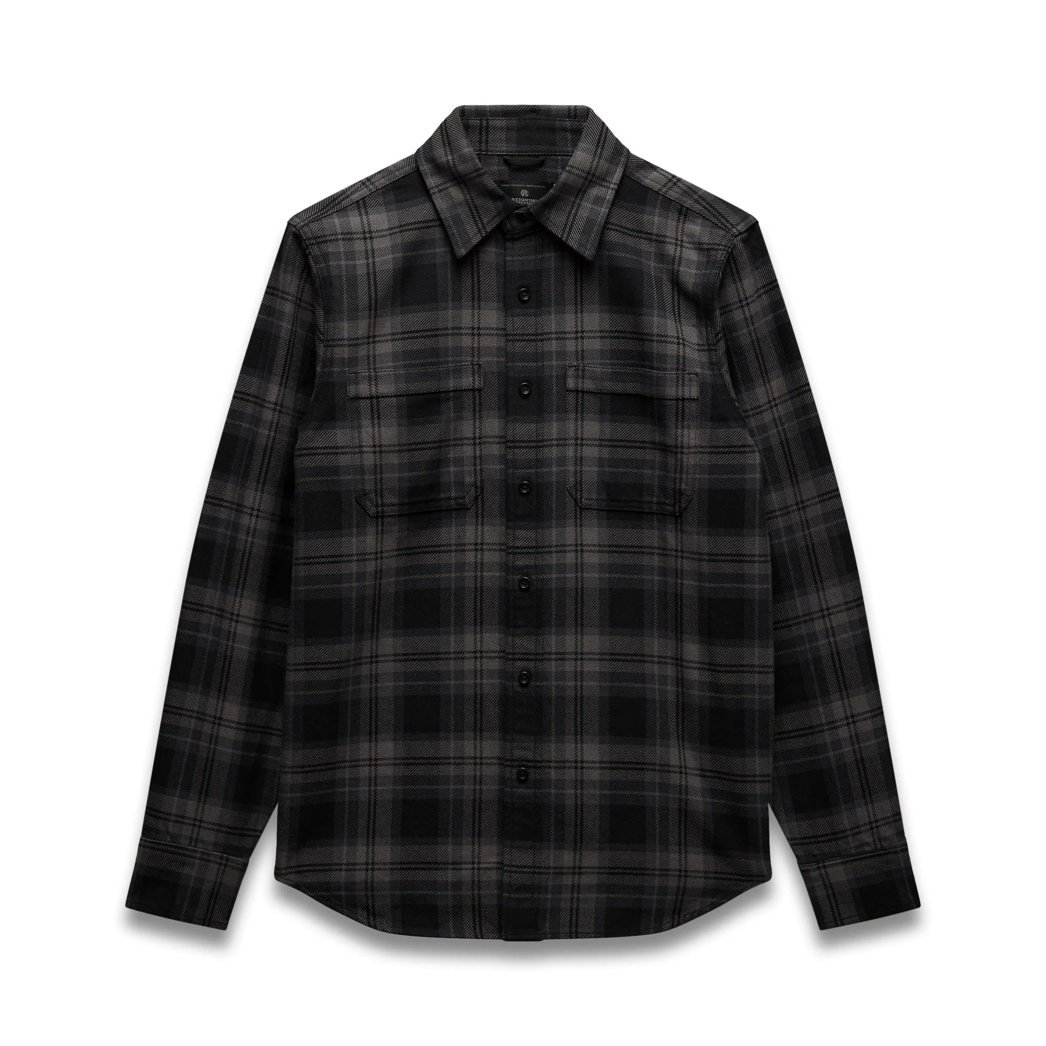 Cotton Plaid Union Standard Shirt sold by Reigning Champ