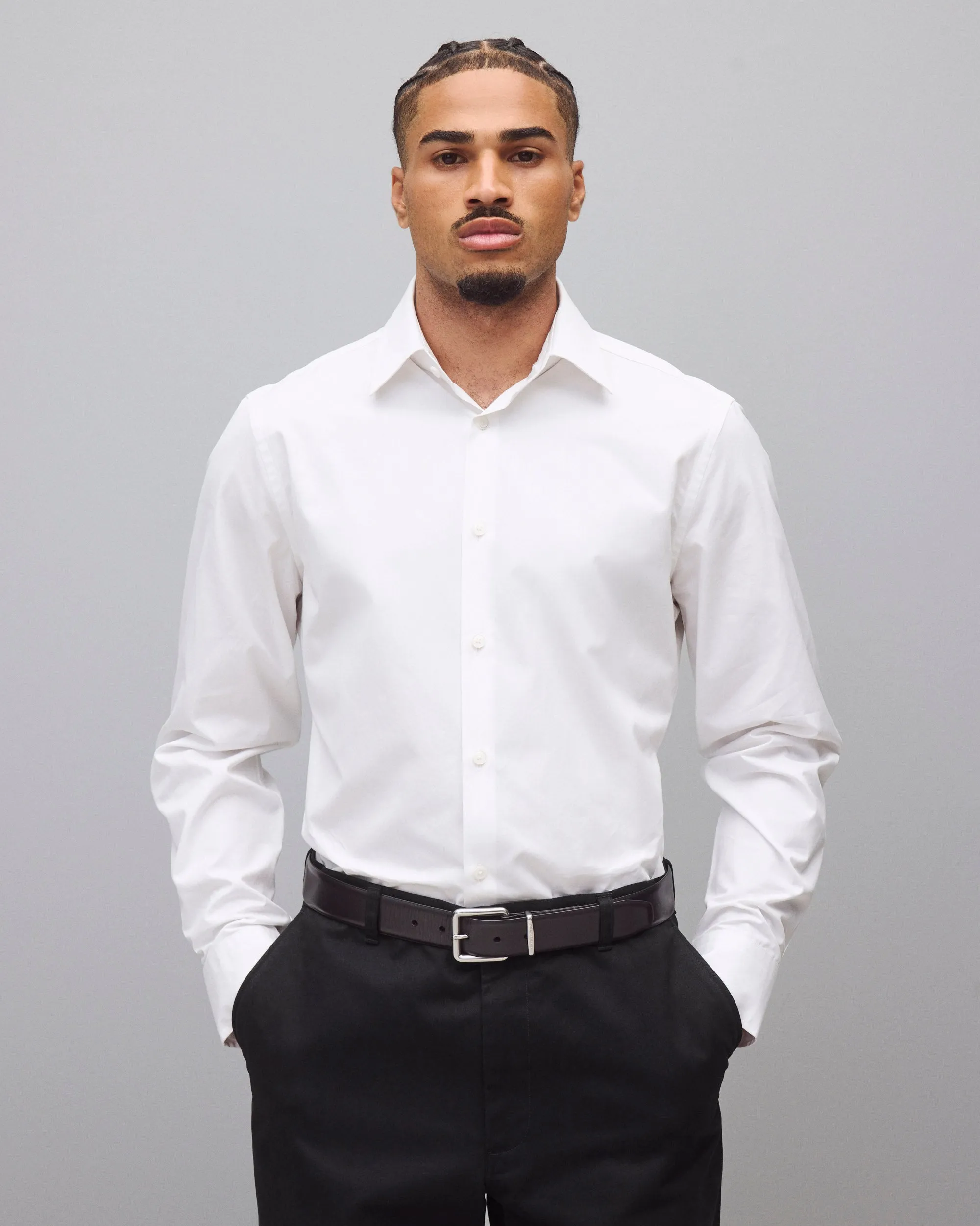 Cotton Poplin Whitney Slim Shirt sold by Reigning Champ product image thumbnail 2
