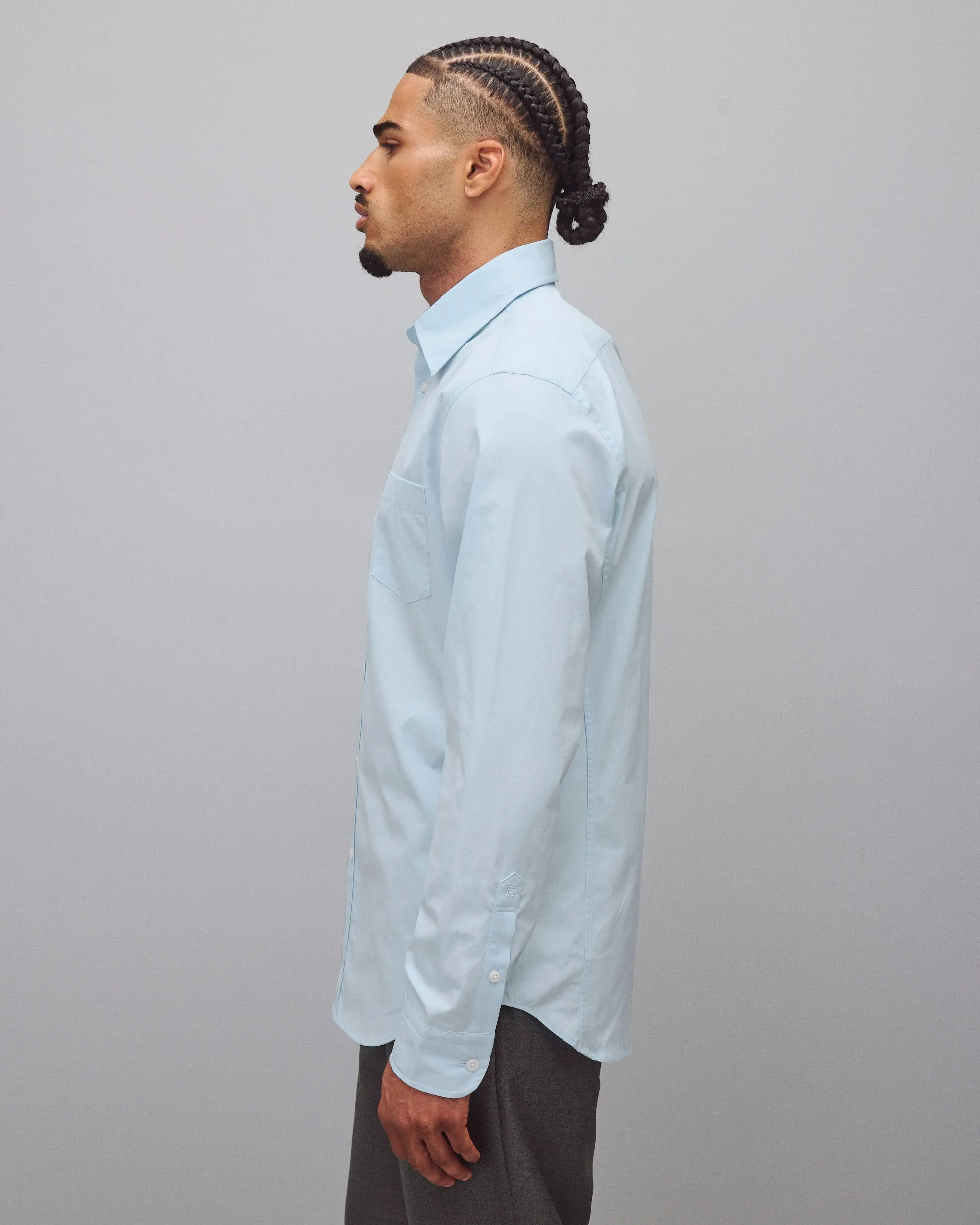 Cotton Poplin Alumni Standard Shirt sold by Reigning Champ product image thumbnail 4