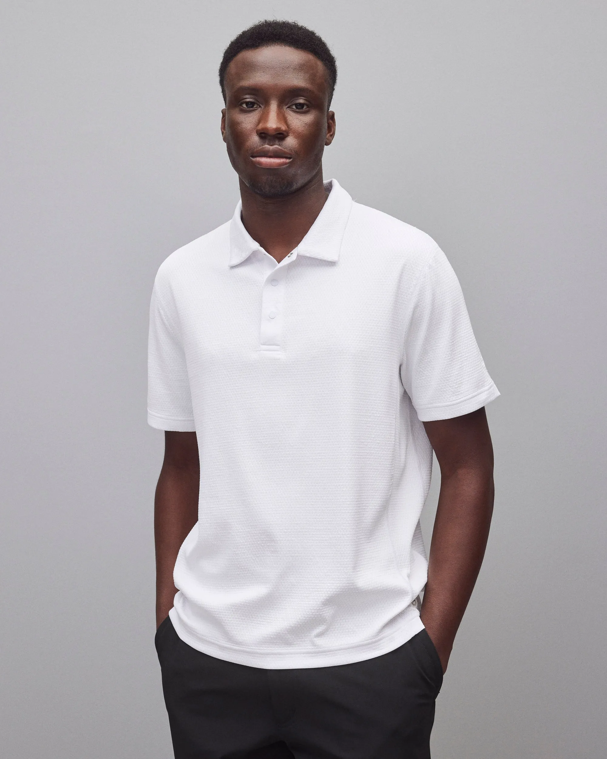 Solotex Mesh Tiebreak Standard Polo sold by Reigning Champ product image thumbnail 2