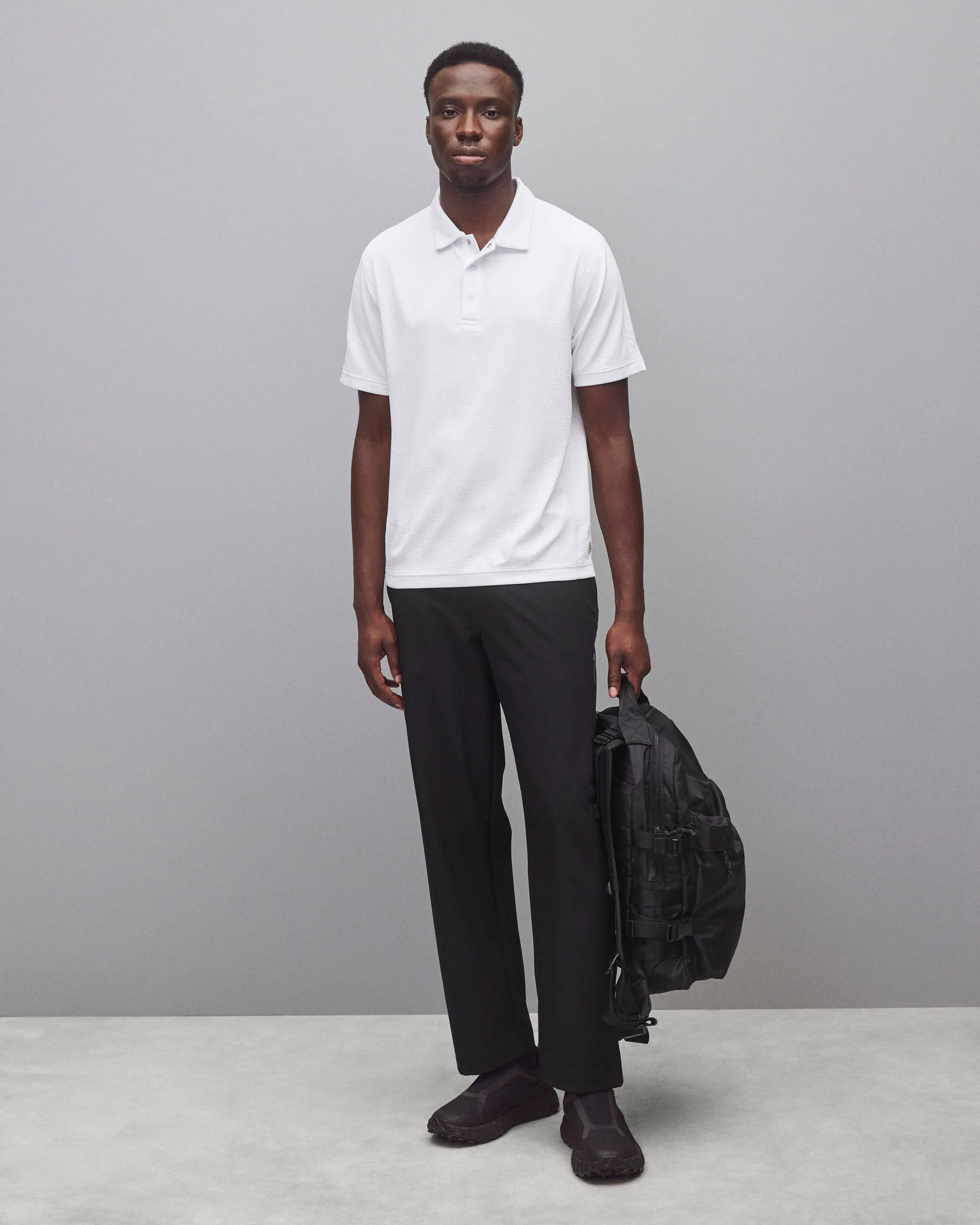 Solotex Mesh Tiebreak Standard Polo sold by Reigning Champ product image thumbnail 3