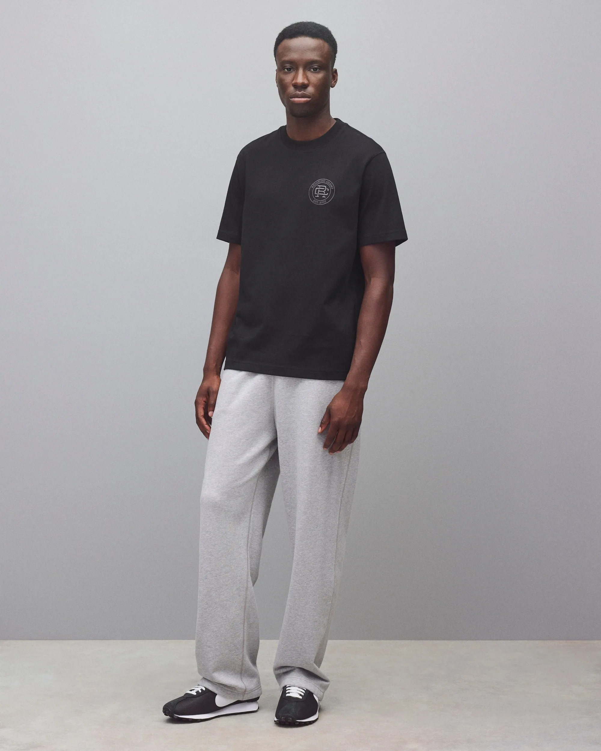 Midweight Jersey Crest OG T-Shirt sold by Reigning Champ product image thumbnail 4