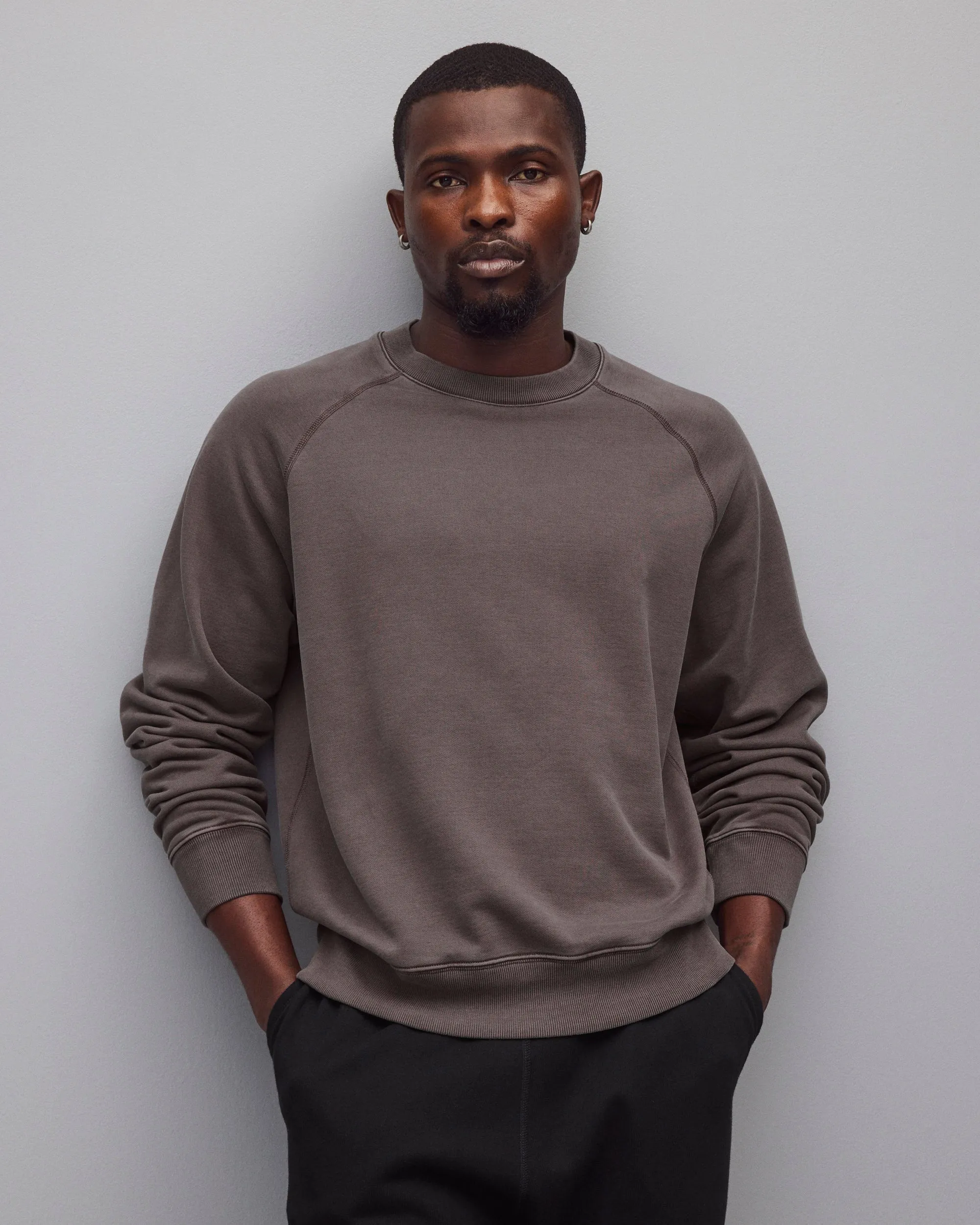 Midweight Terry Fadeaway Standard Crewneck sold by Reigning Champ product image thumbnail 2