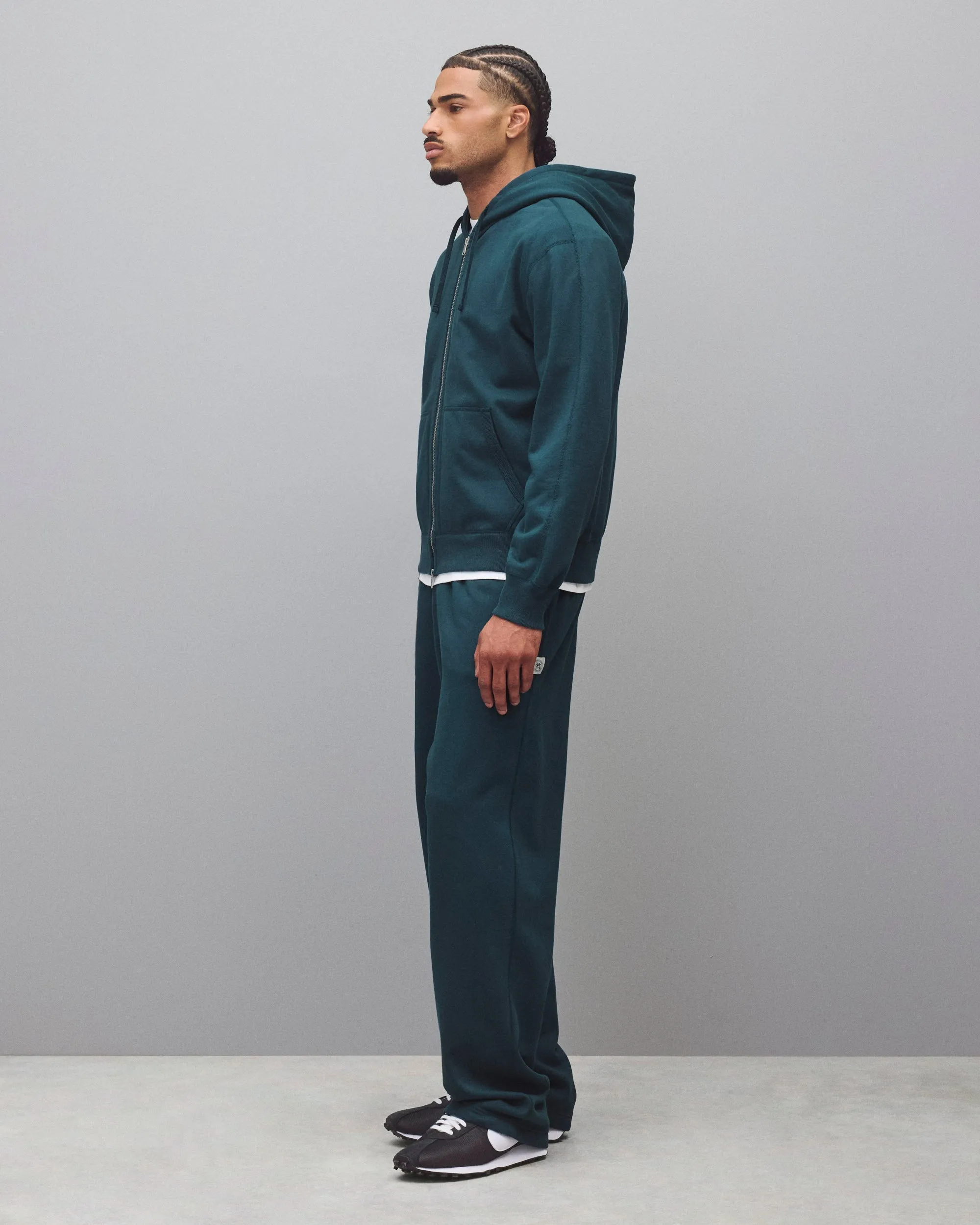 Midweight Terry Standard Zip Hoodie sold by Reigning Champ product image thumbnail 4