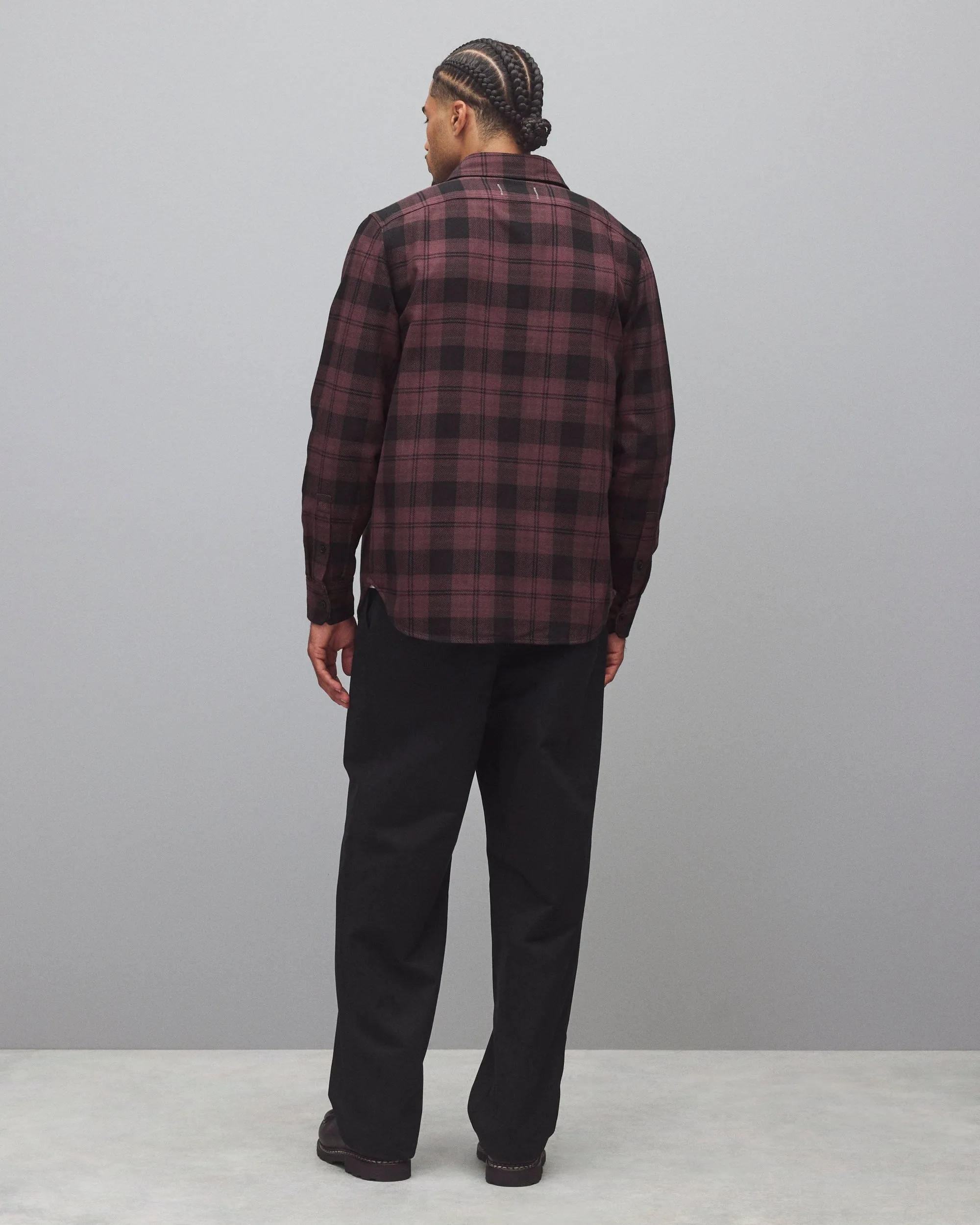 Cotton Plaid Union Standard Shirt sold by Reigning Champ product image thumbnail 5