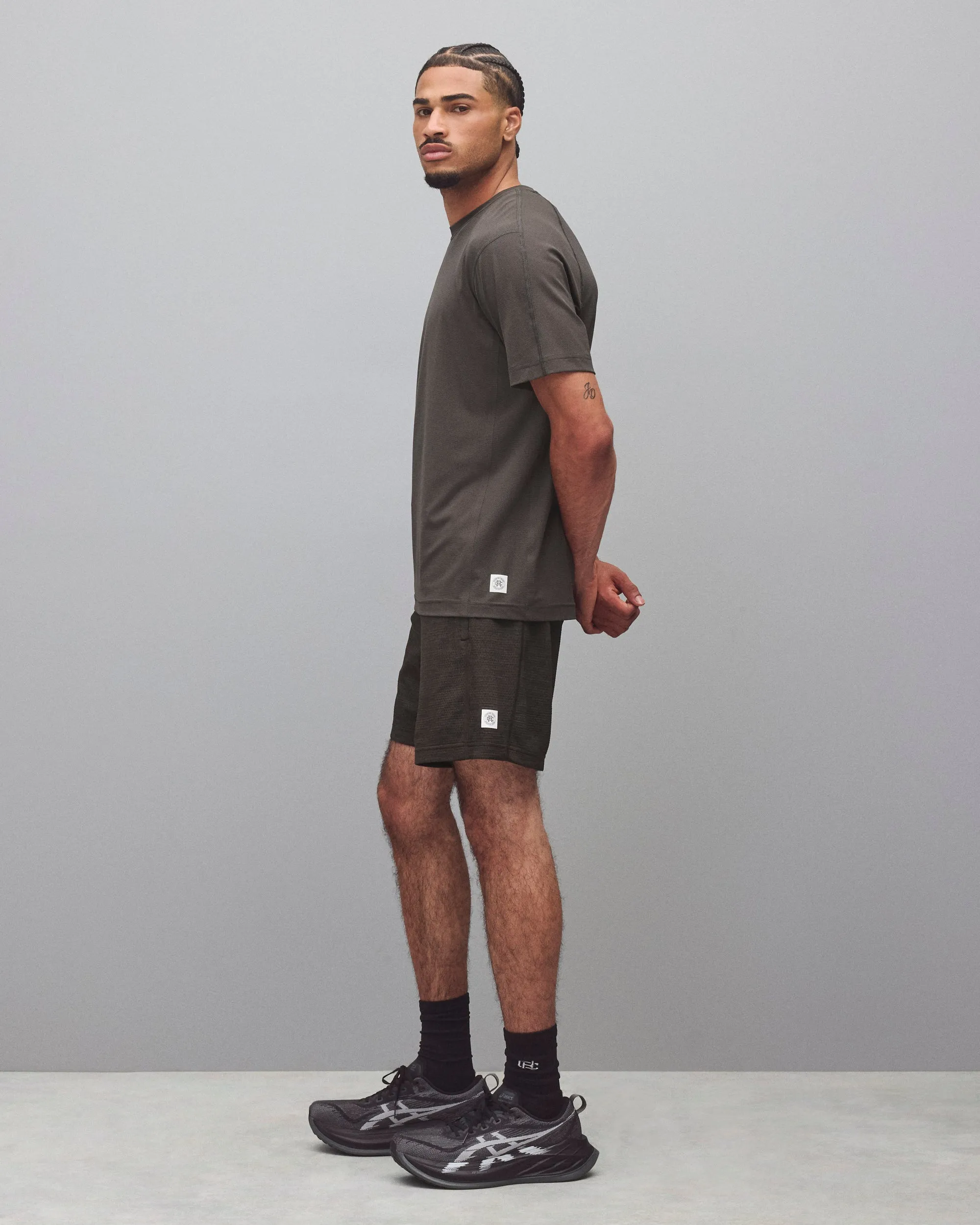 Solotex Mesh Tiebreak Standard Short 7" sold by Reigning Champ product image thumbnail 4