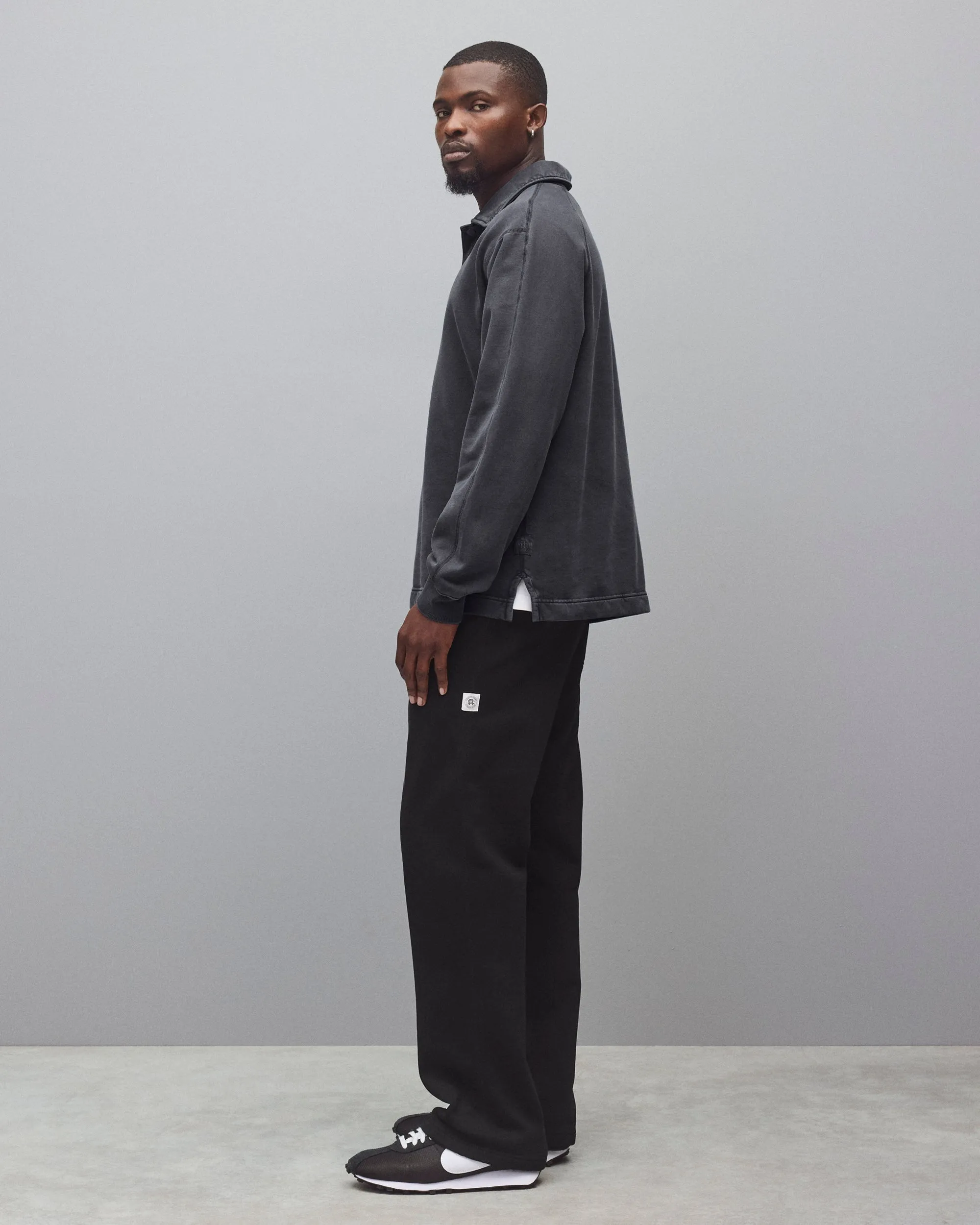 Midweight Terry Fadeaway Rugby Standard Sweatshirt sold by Reigning Champ product image thumbnail 4