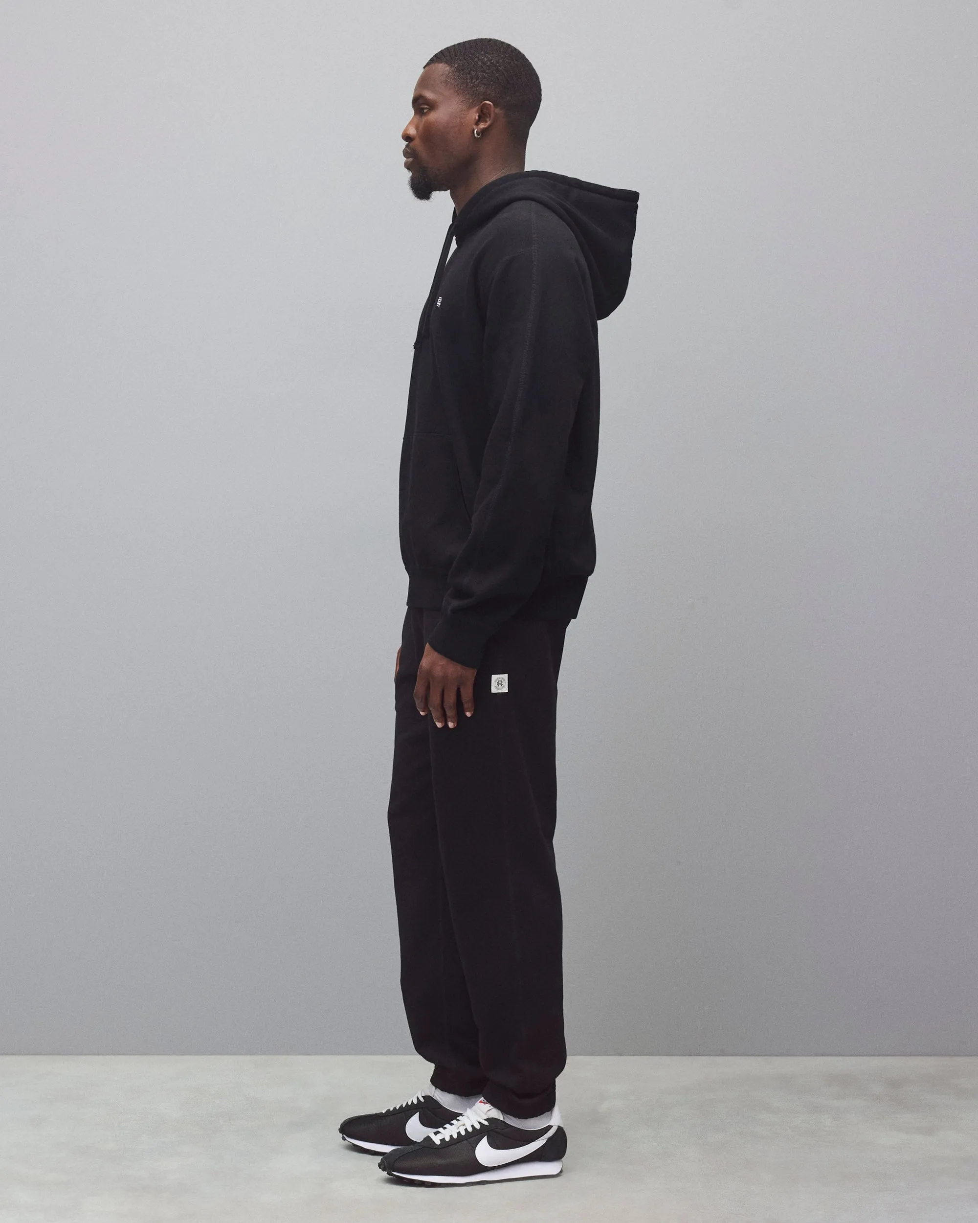 Midweight Terry Monogram Standard Hoodie sold by Reigning Champ product image thumbnail 4