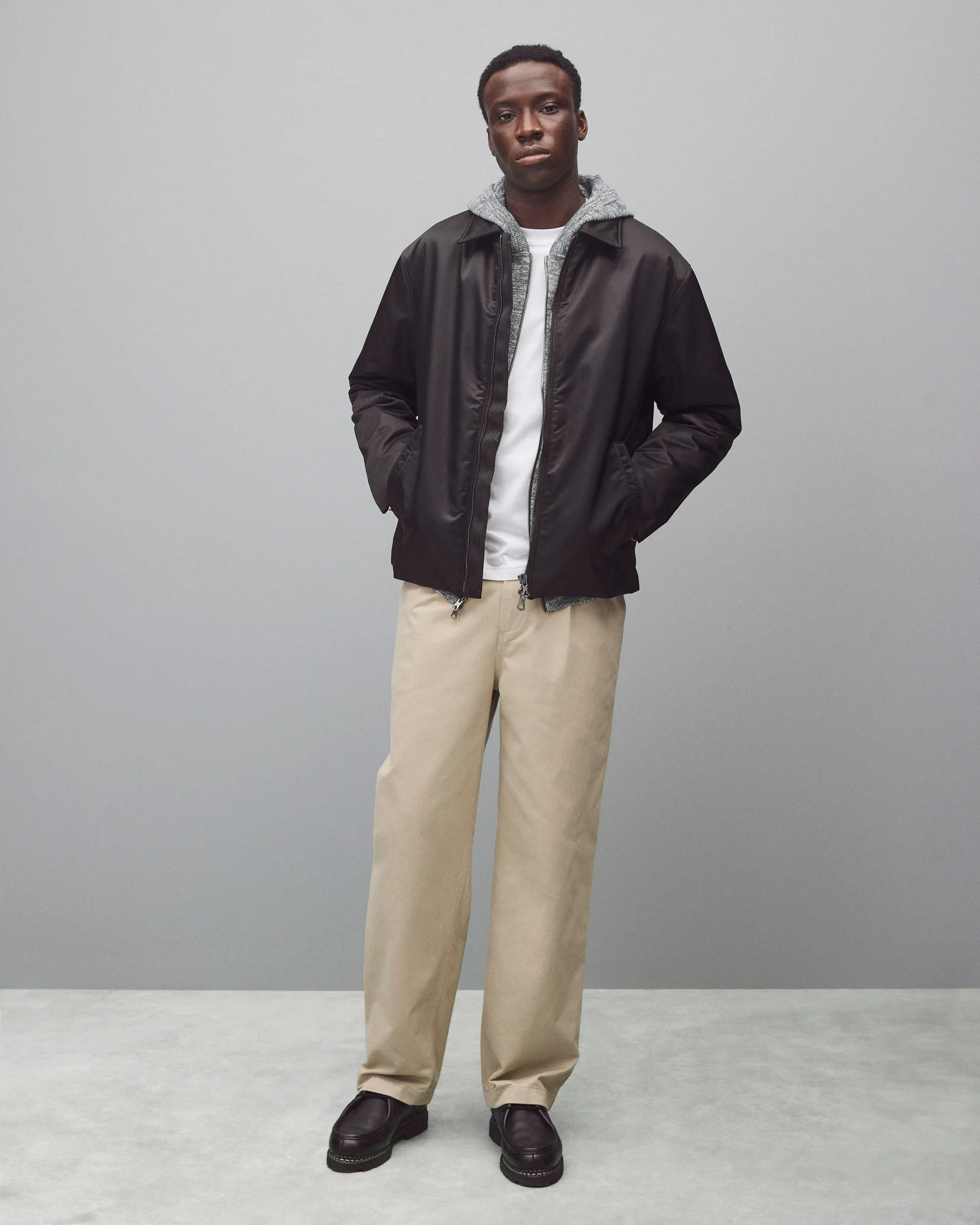 Nylon Twill Deck Jacket sold by Reigning Champ product image thumbnail 3