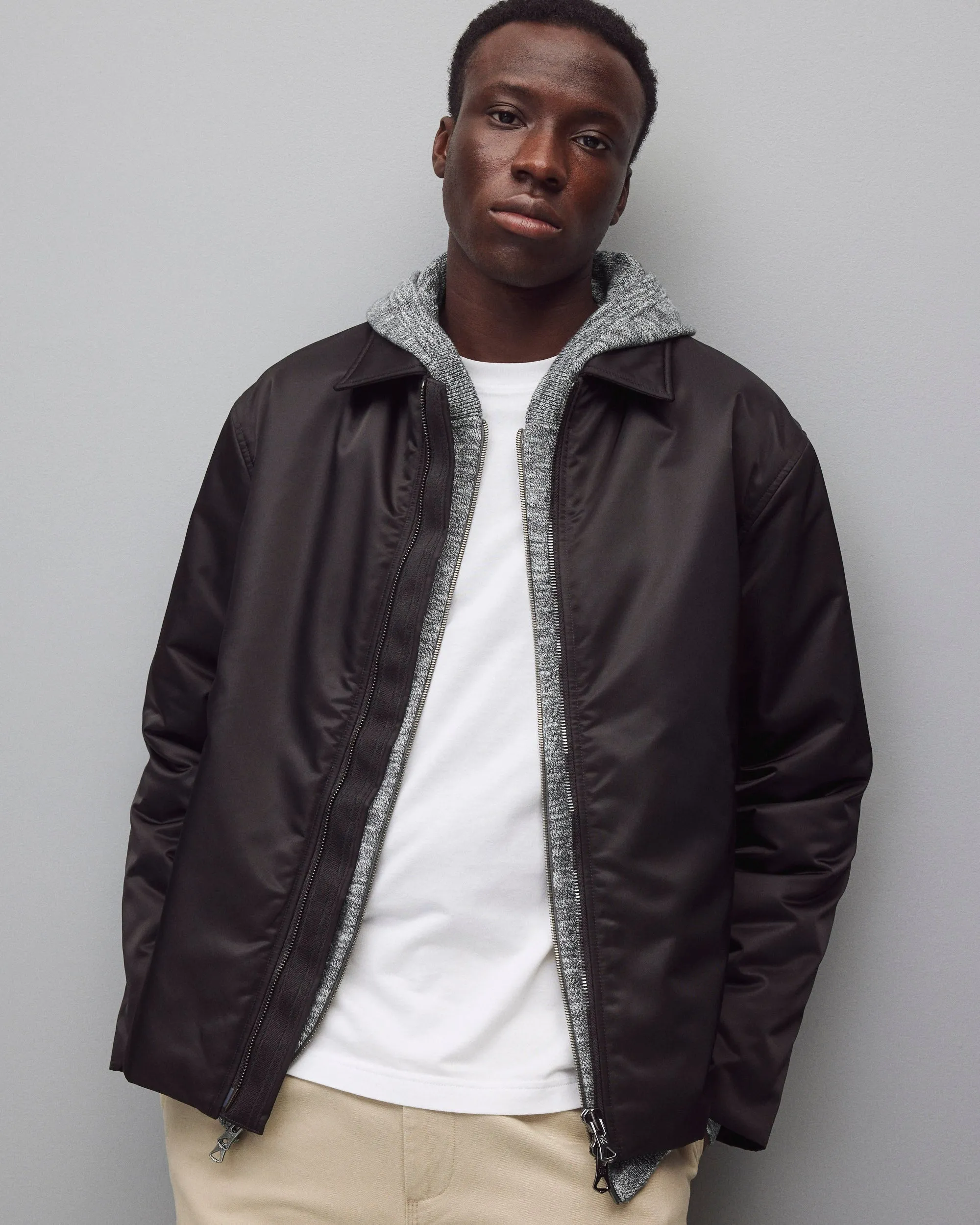 Nylon Twill Deck Jacket sold by Reigning Champ product image thumbnail 2
