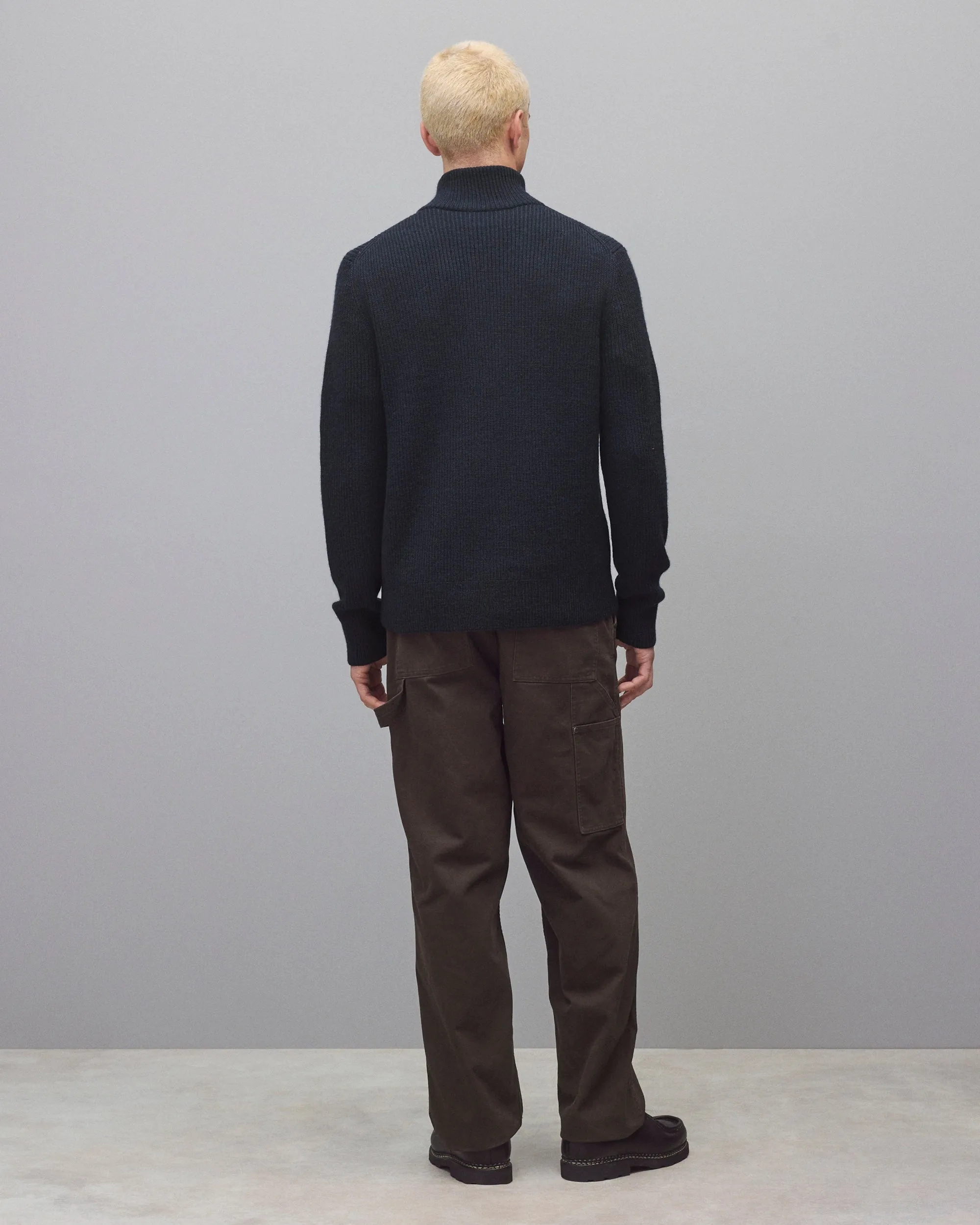 Merino Rib Vinnie Track Jacket sold by Reigning Champ product image thumbnail 5