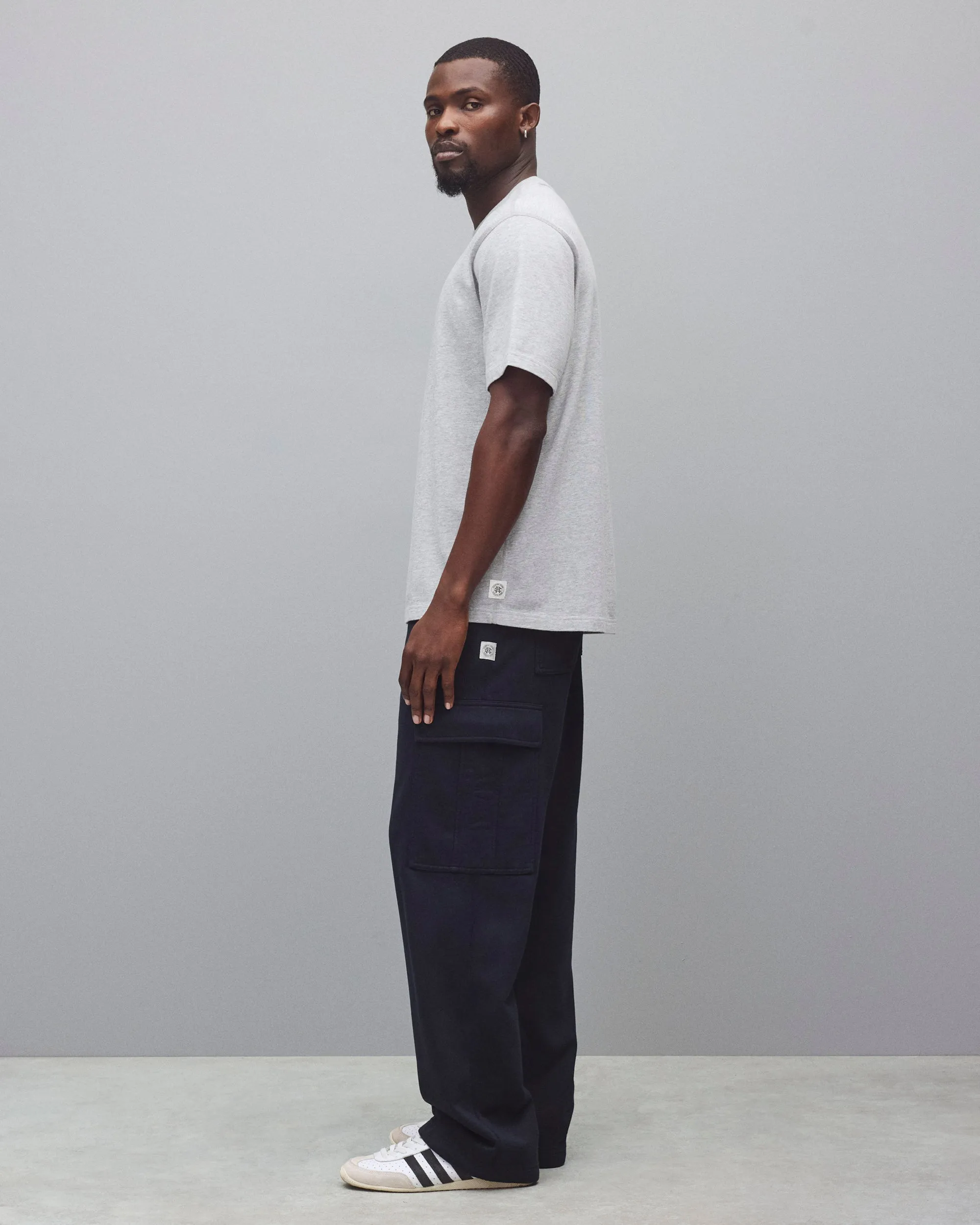 Midweight Terry Relaxed Cargo Sweatpant sold by Reigning Champ product image thumbnail 4