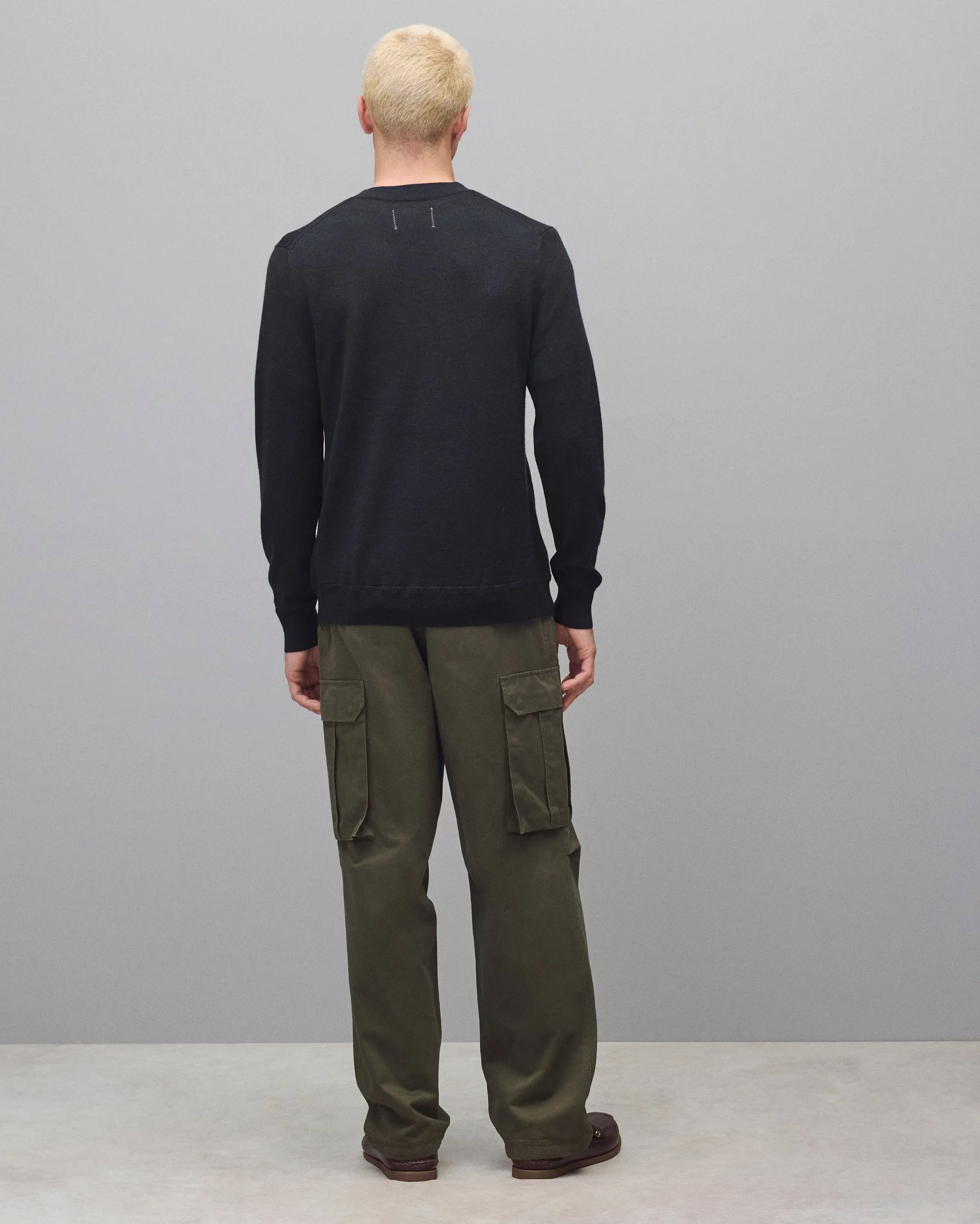 Lightweight Merino Harry Cardigan sold by Reigning Champ product image thumbnail 5