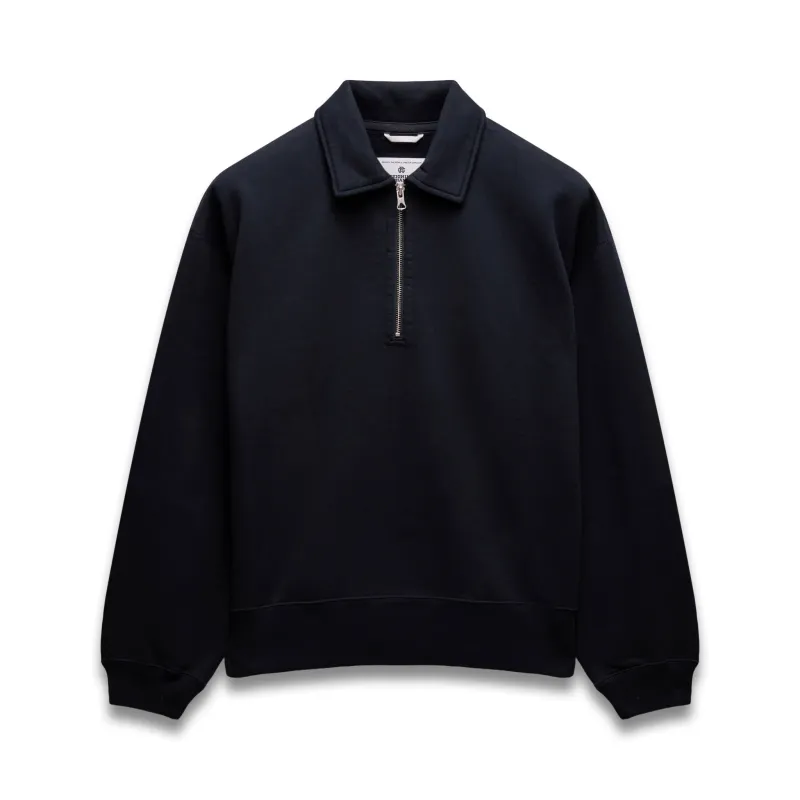 Brushed Fleece Relaxed Half Zip Sweatshirt sold by Reigning Champ