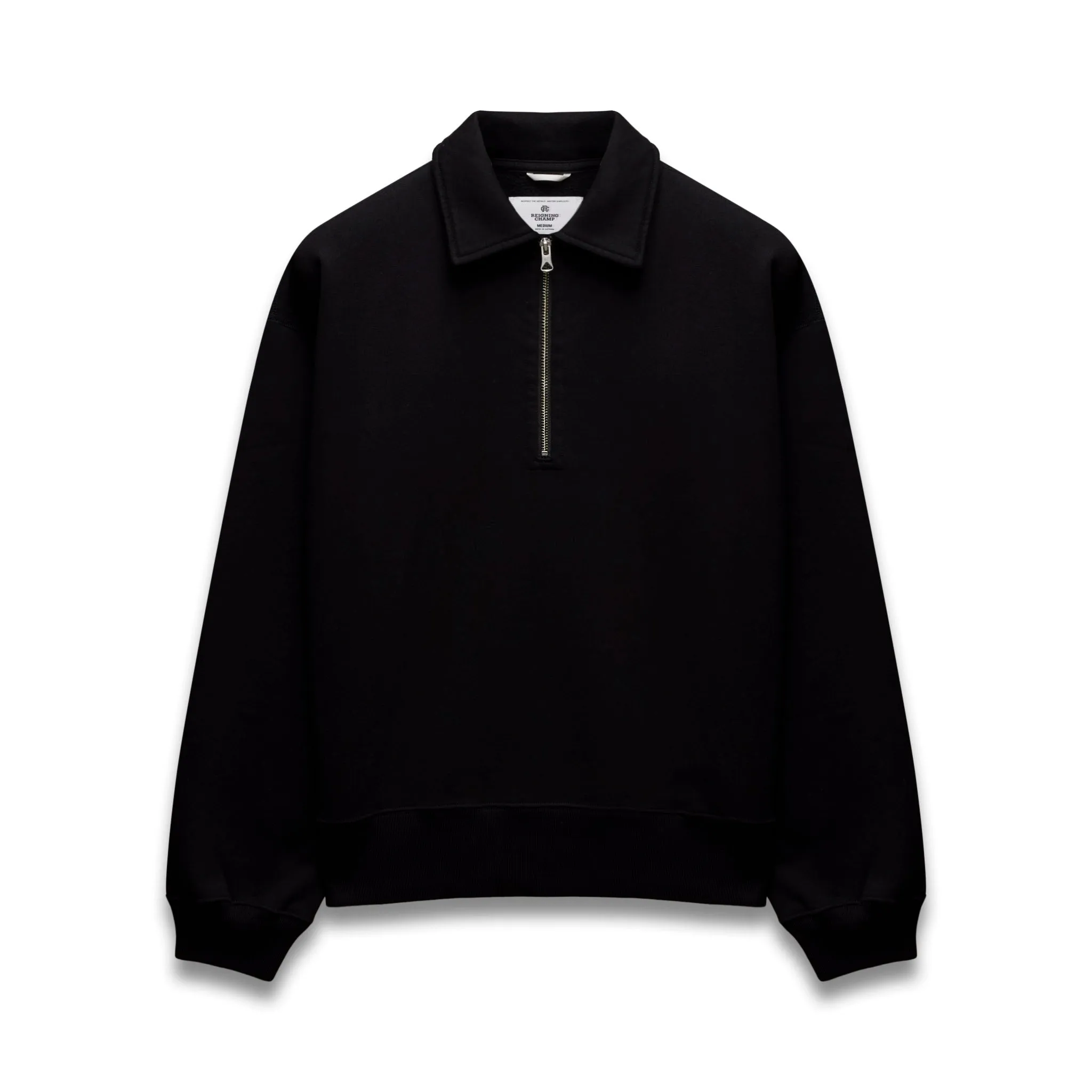 Brushed Fleece Relaxed Half Zip Sweatshirt sold by Reigning Champ