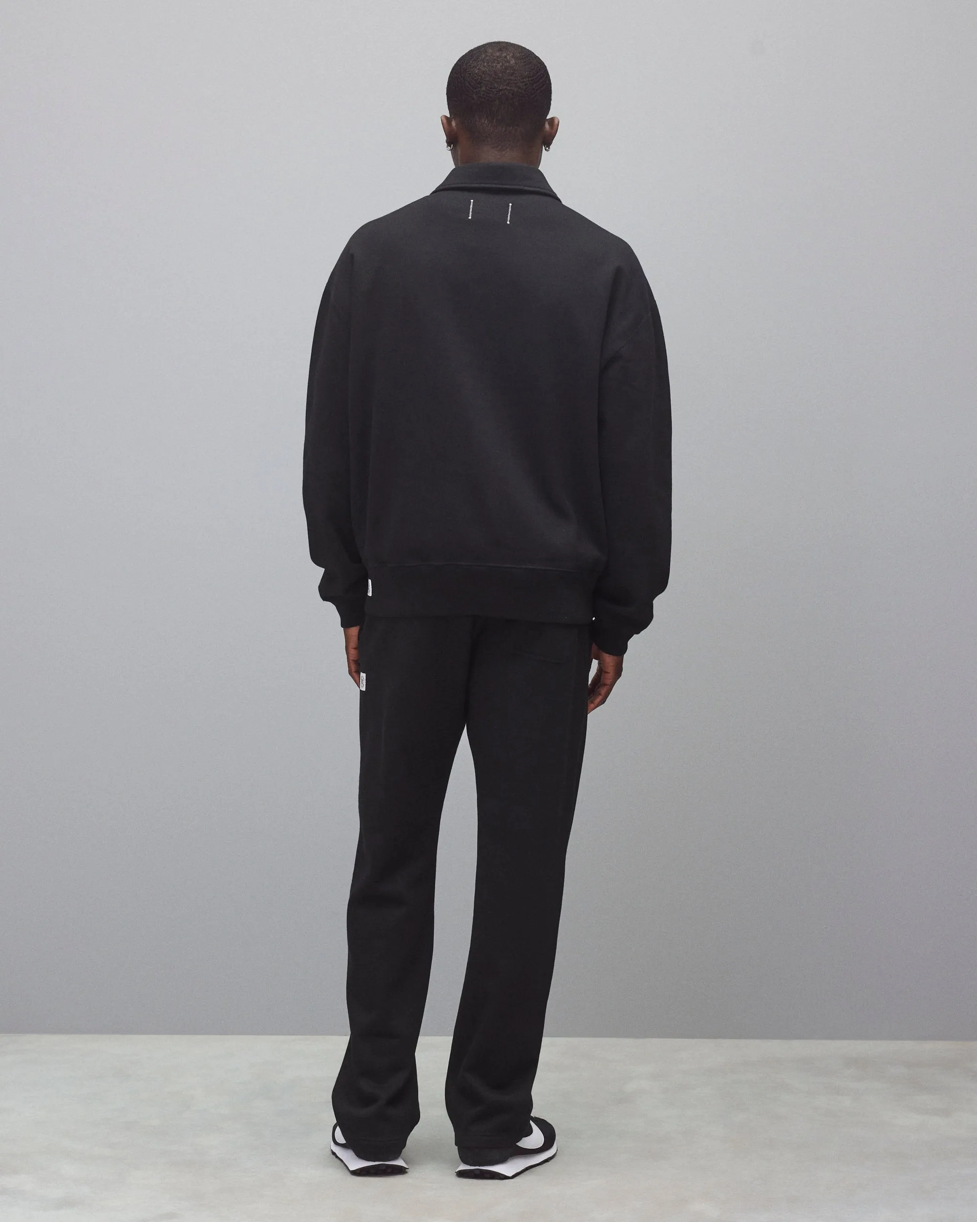 Brushed Fleece Relaxed Half Zip Sweatshirt sold by Reigning Champ product image thumbnail 5