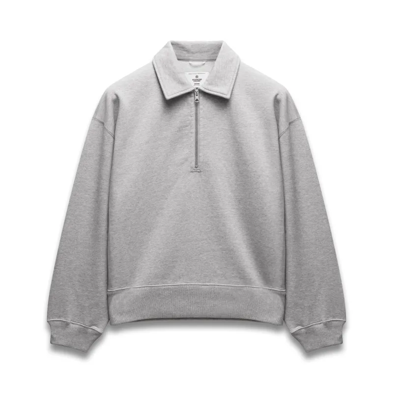 Brushed Fleece Relaxed Half Zip Sweatshirt sold by Reigning Champ