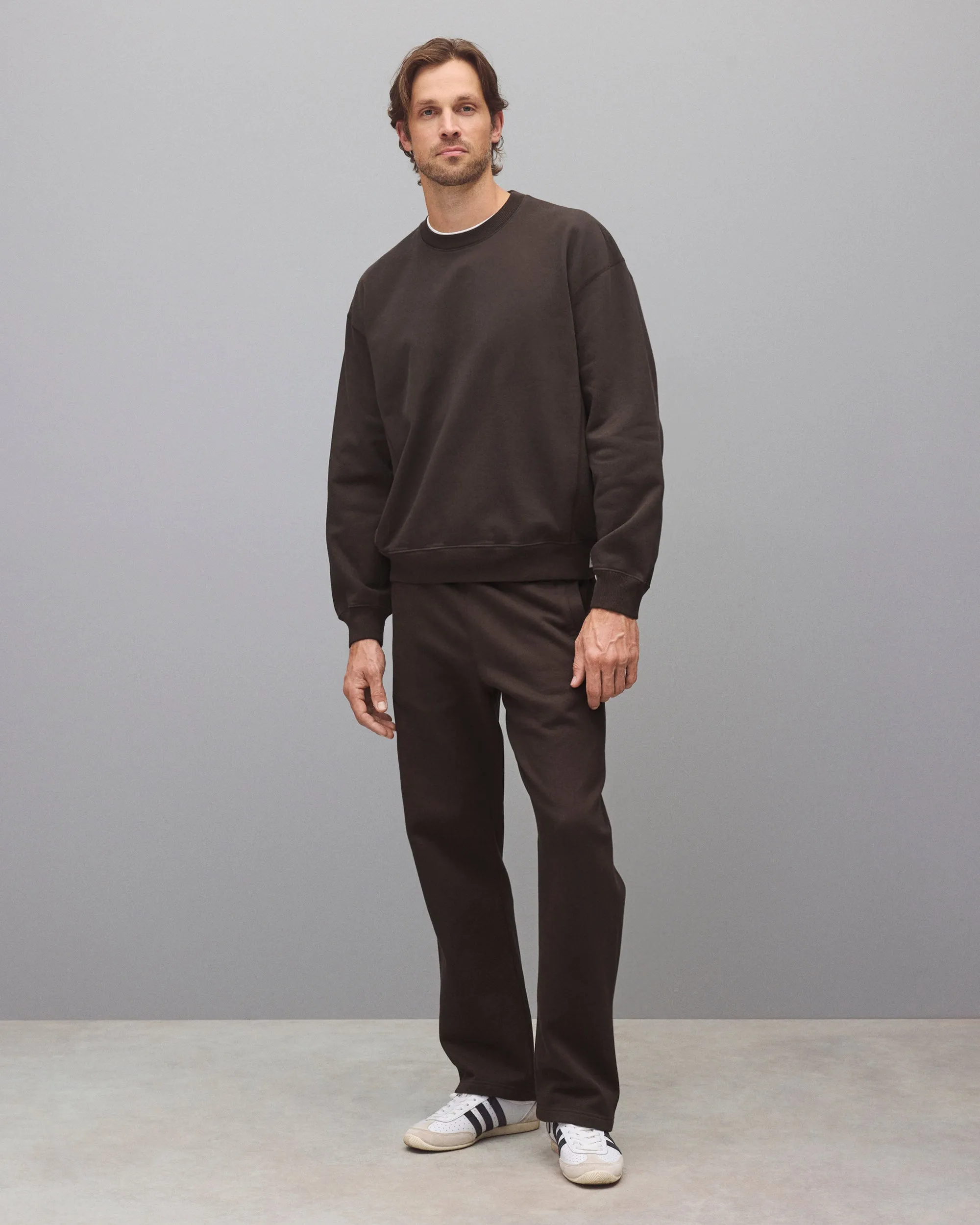 Brushed Fleece '97 Relaxed Crewneck sold by Reigning Champ product image thumbnail 3