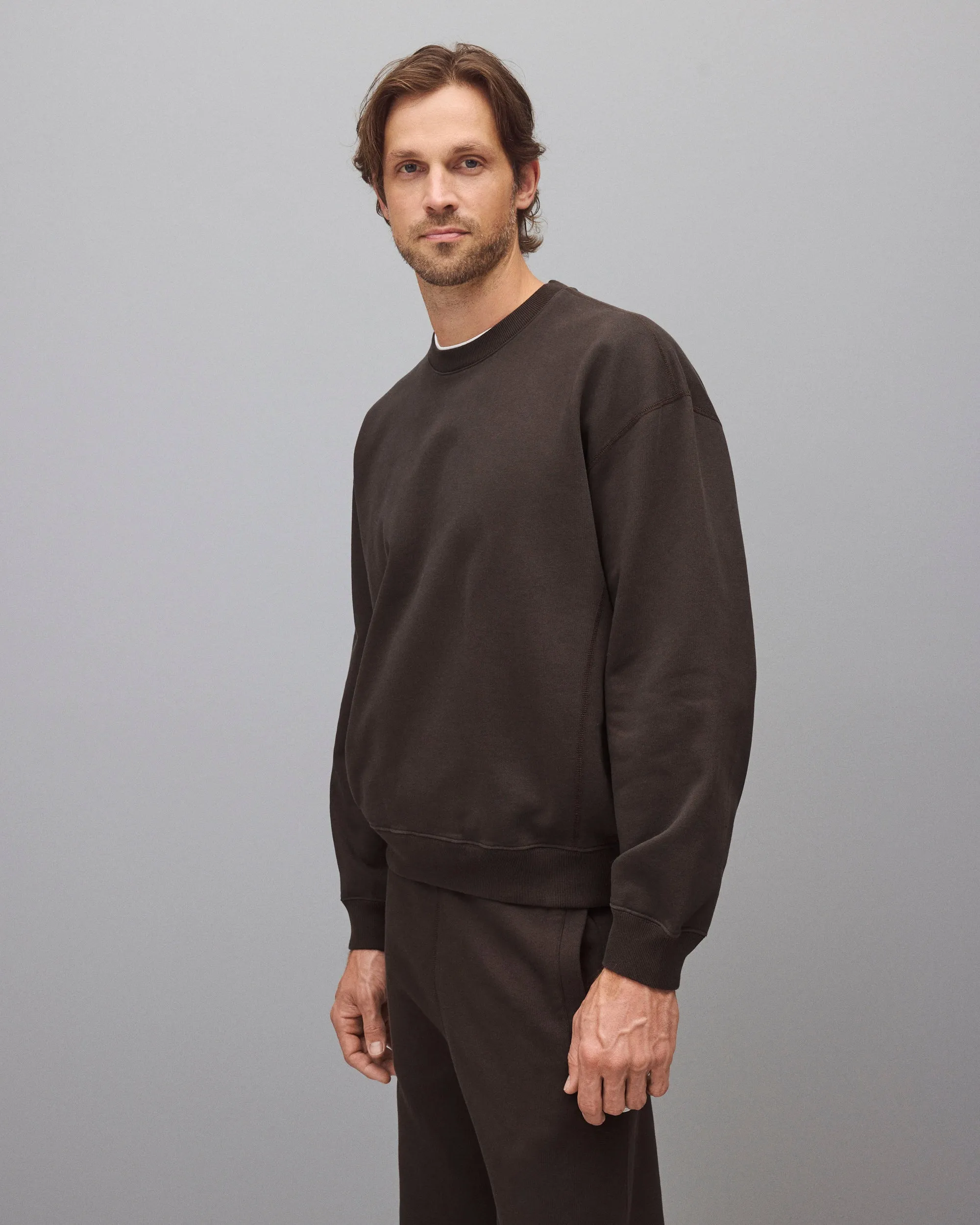 Brushed Fleece '97 Relaxed Crewneck sold by Reigning Champ product image thumbnail 4