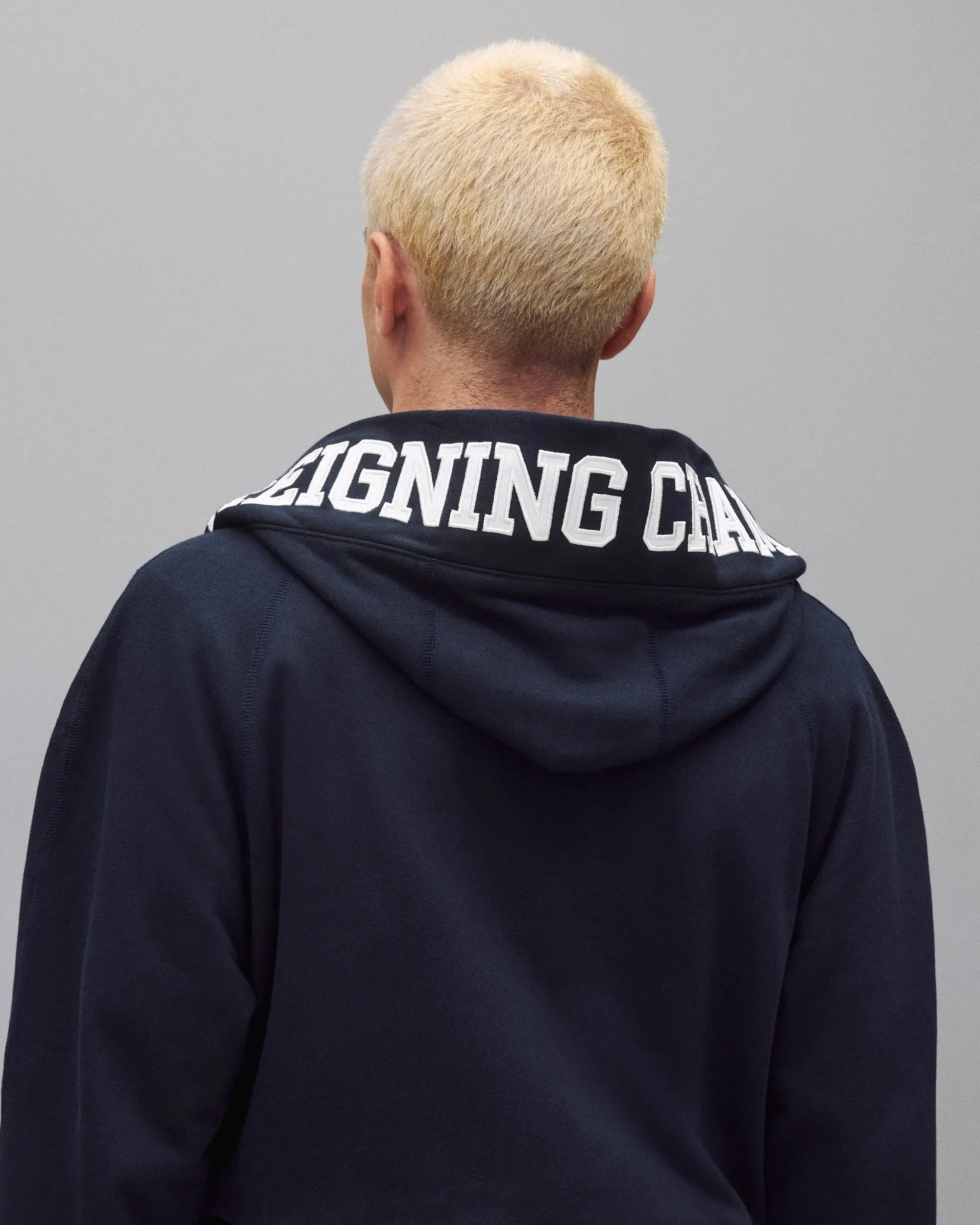 Midweight Terry Logo Relaxed Hooded Robe sold by Reigning Champ product image thumbnail 5