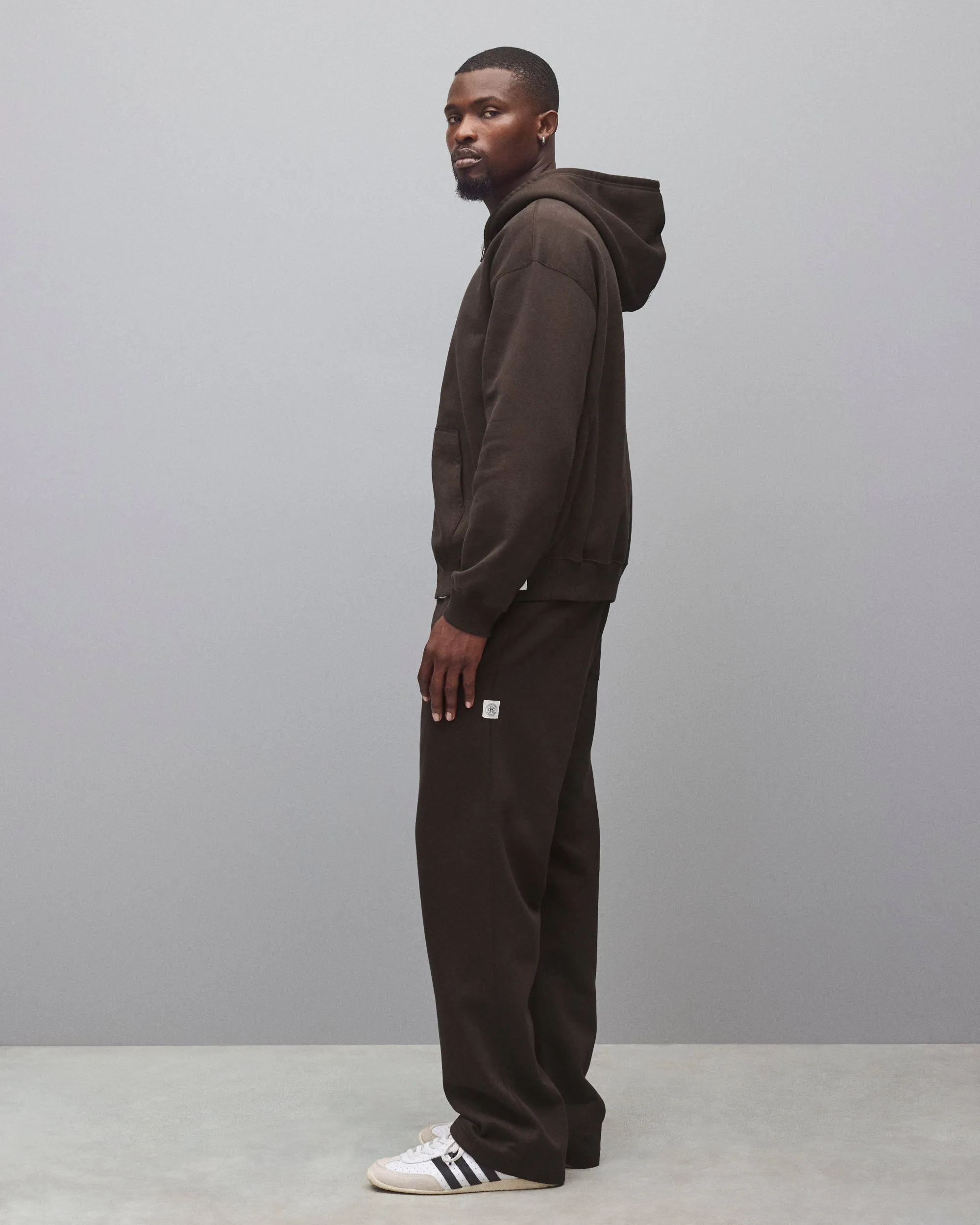 Brushed Fleece Straight Leg Standard Sweatpant sold by Reigning Champ product image thumbnail 4