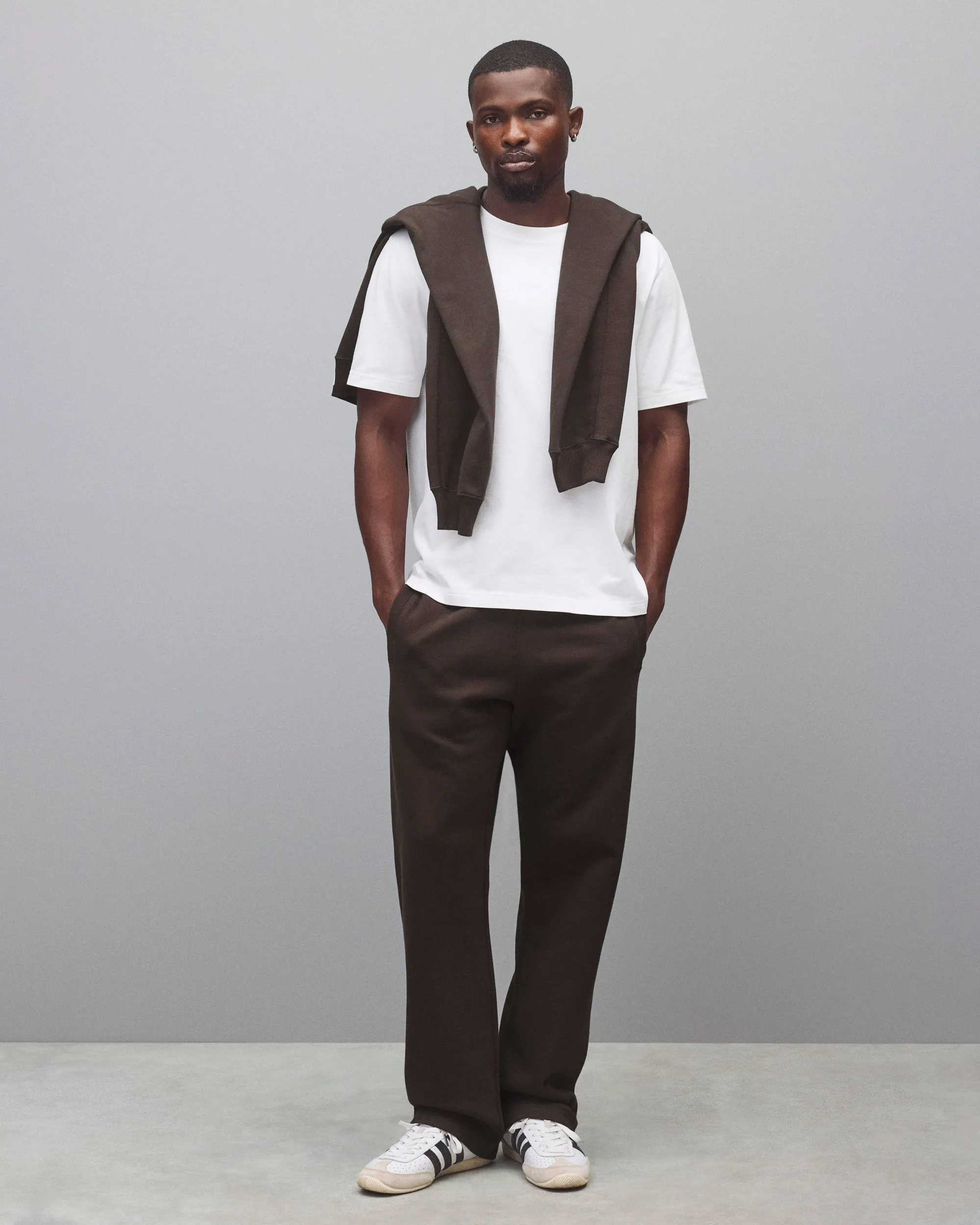 Brushed Fleece Straight Leg Standard Sweatpant sold by Reigning Champ product image thumbnail 2