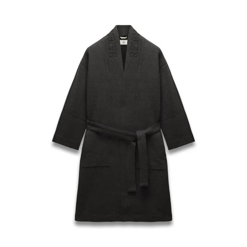 Cabin Fleece Logo Relaxed Robe sold by Reigning Champ