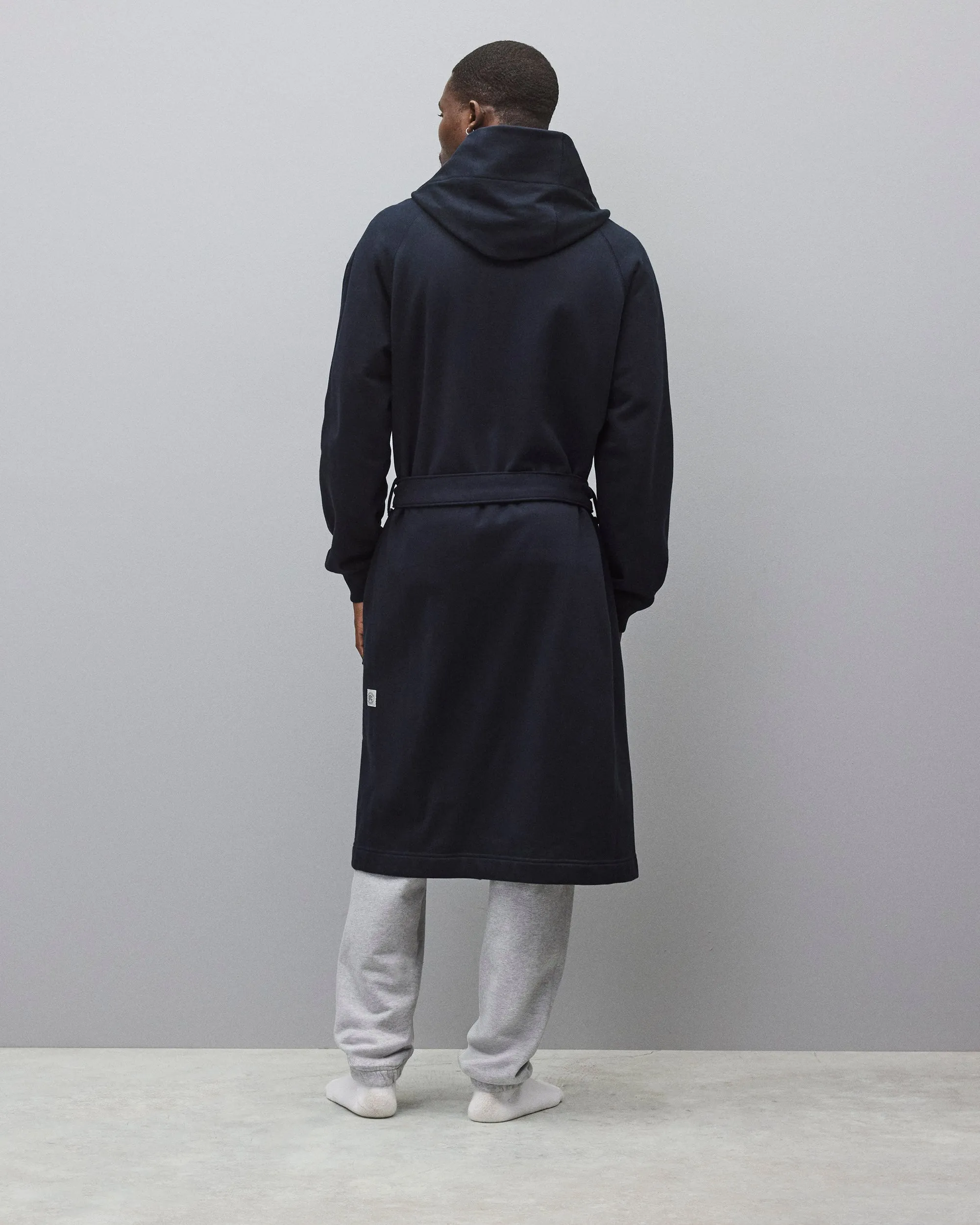 Midweight Terry Relaxed Hooded Robe sold by Reigning Champ product image thumbnail 5
