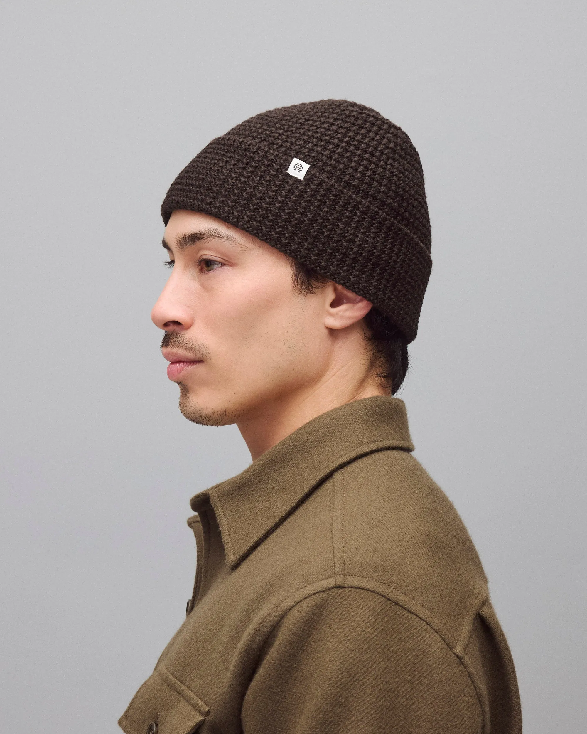 Waffle Knit Beanie sold by Reigning Champ product image thumbnail 3
