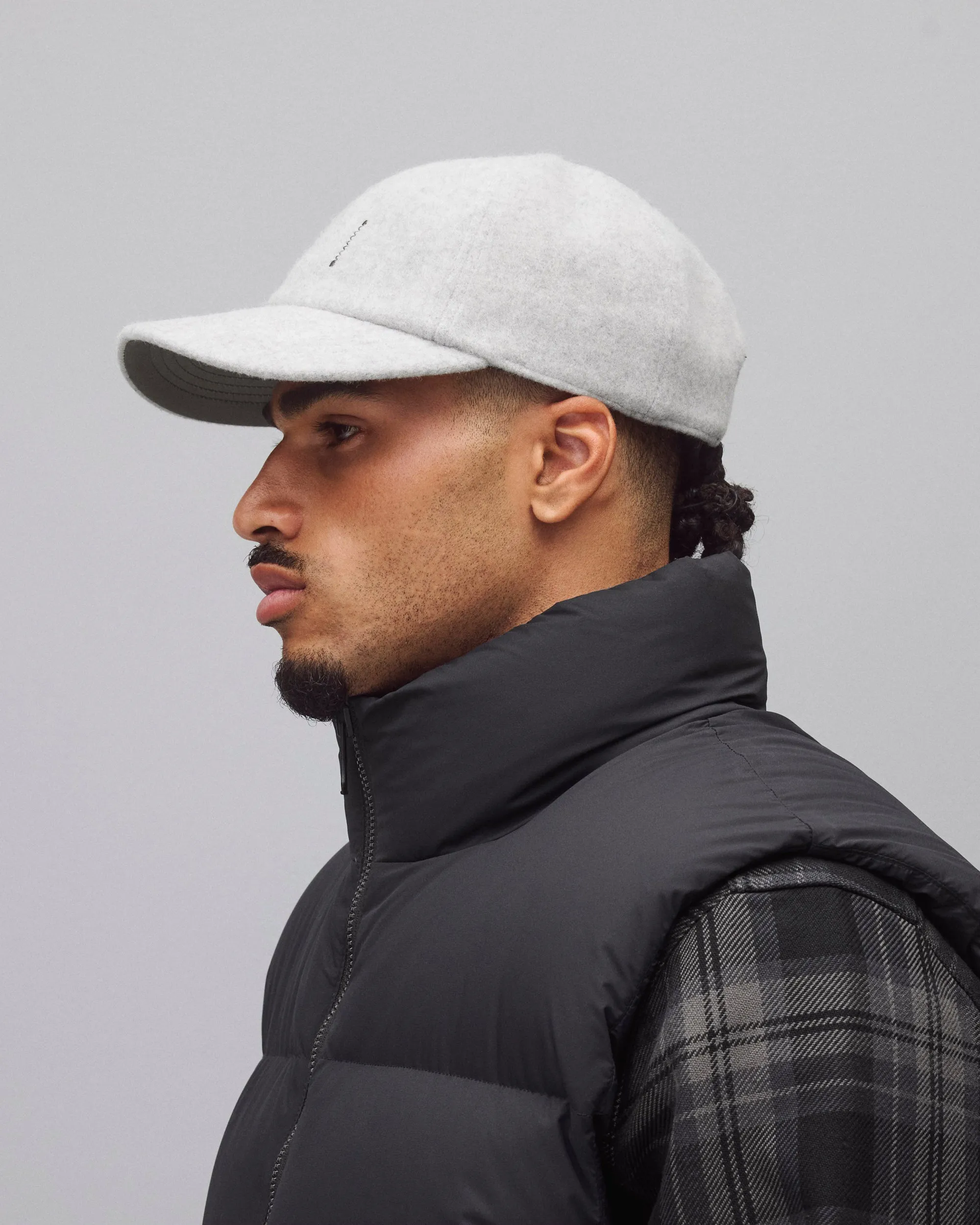 Wool Leather Strapback Cap sold by Reigning Champ product image thumbnail 3