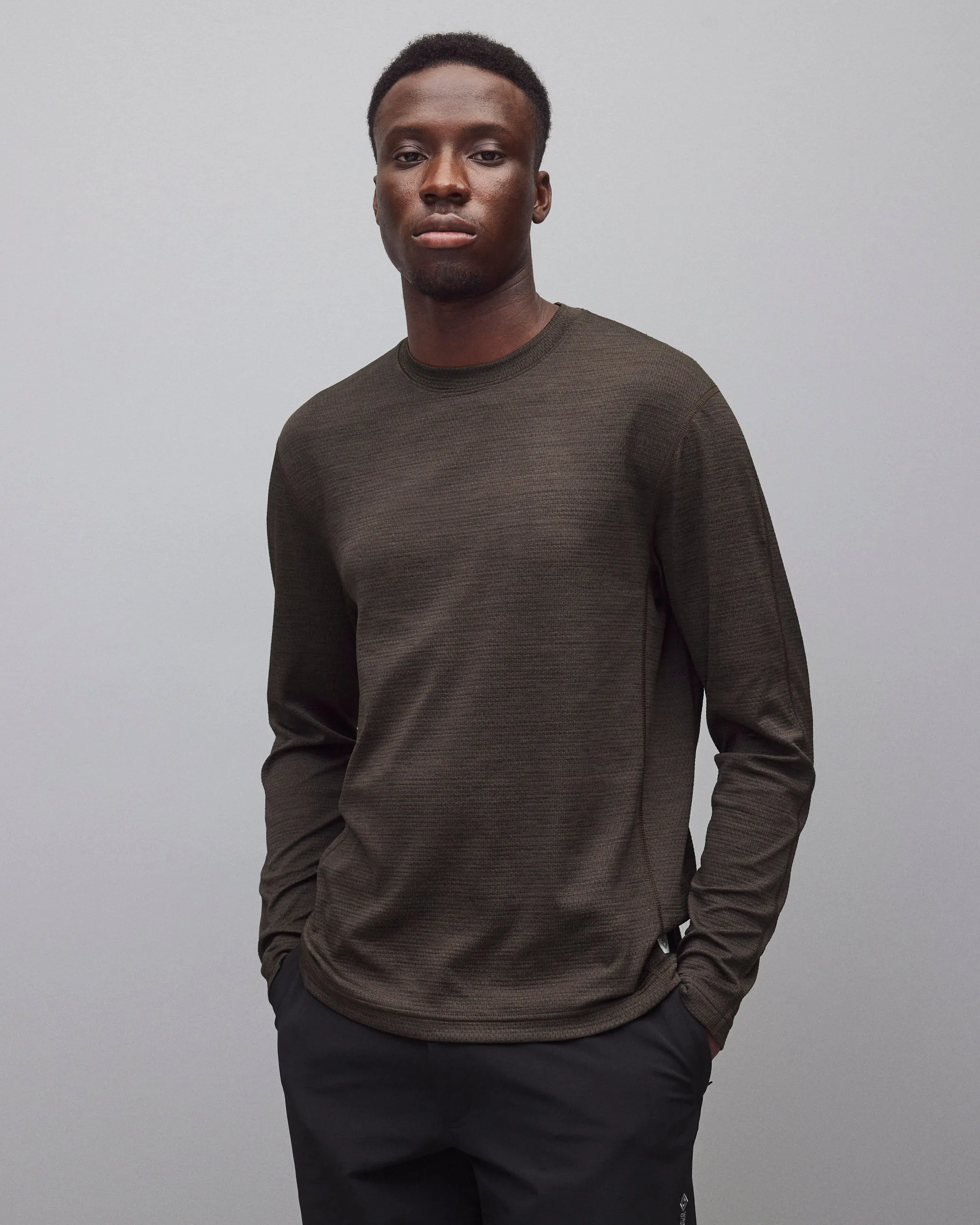 Solotex Mesh Tiebreak Standard Long Sleeve sold by Reigning Champ product image thumbnail 2