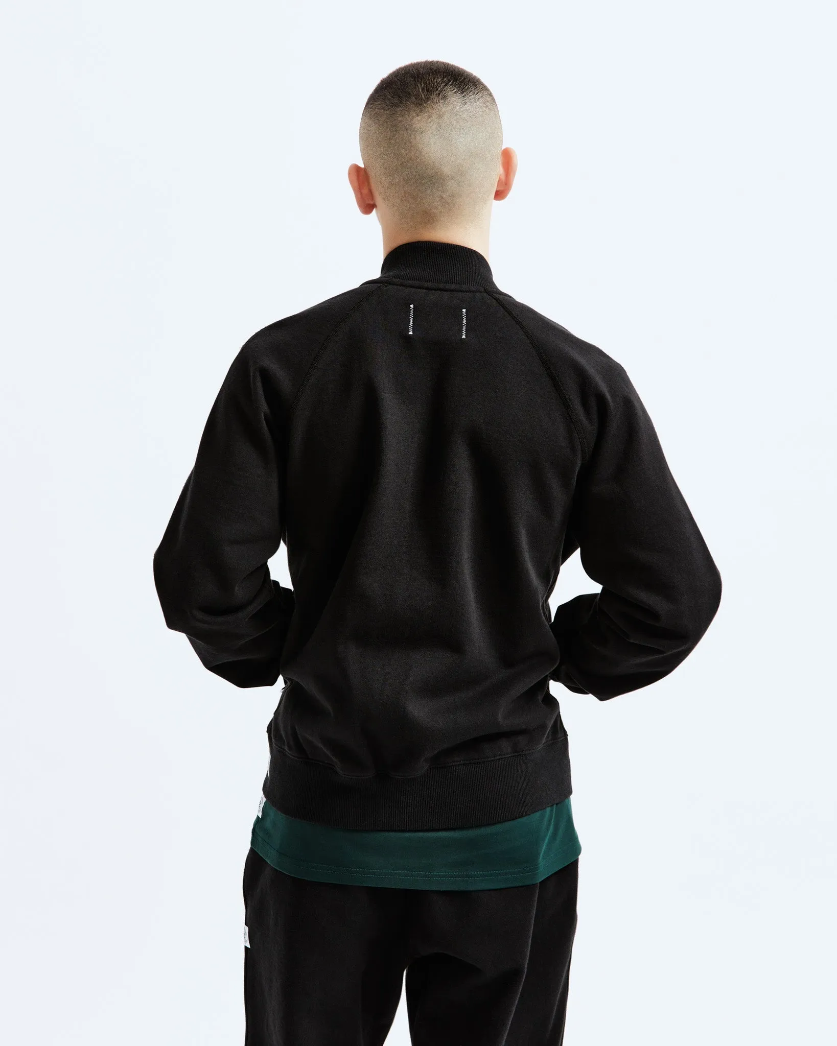 Heavyweight Fleece Bomber sold by Reigning Champ product image thumbnail 4