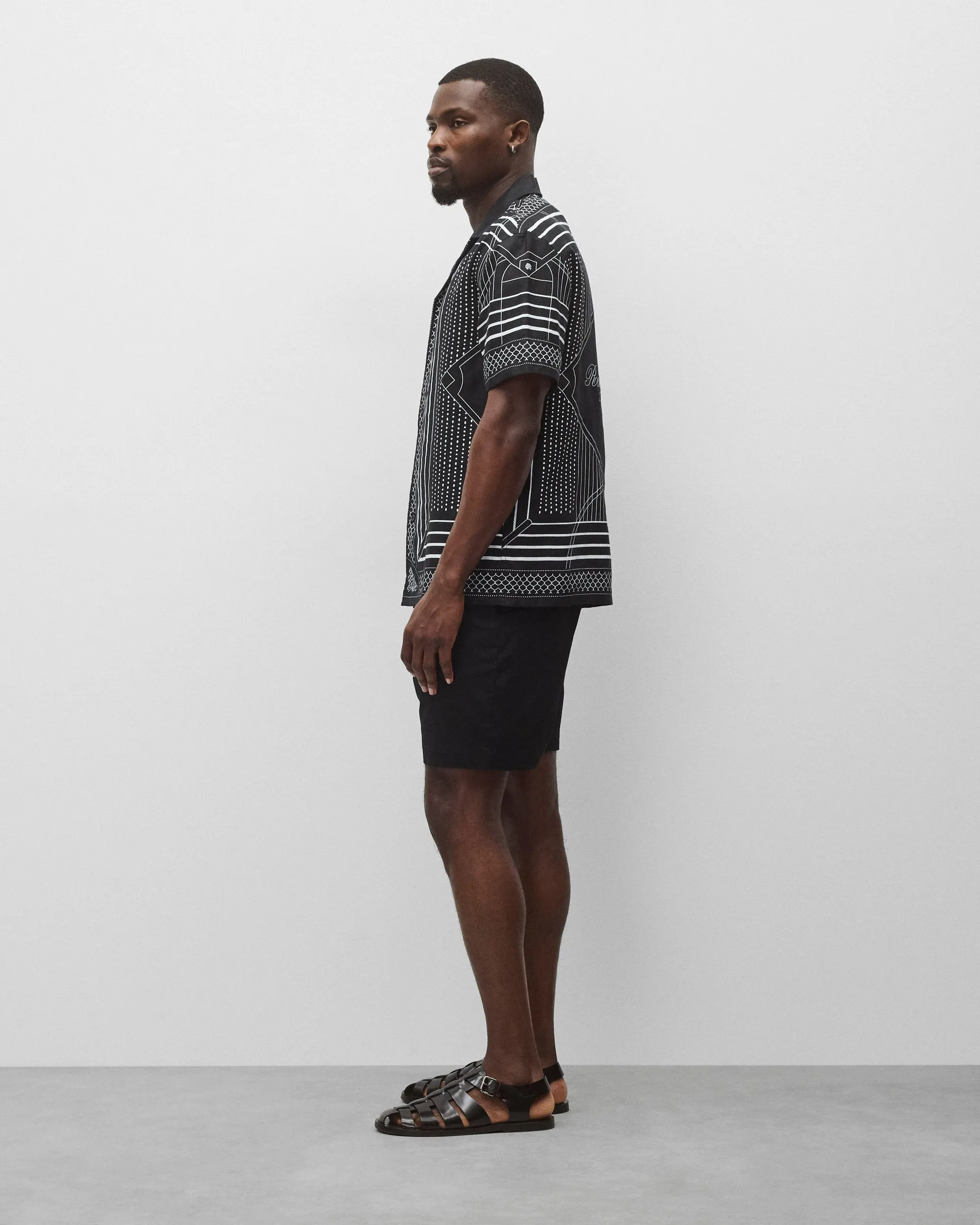 Linen Arena Standard Camp Shirt sold by Reigning Champ product image thumbnail 4