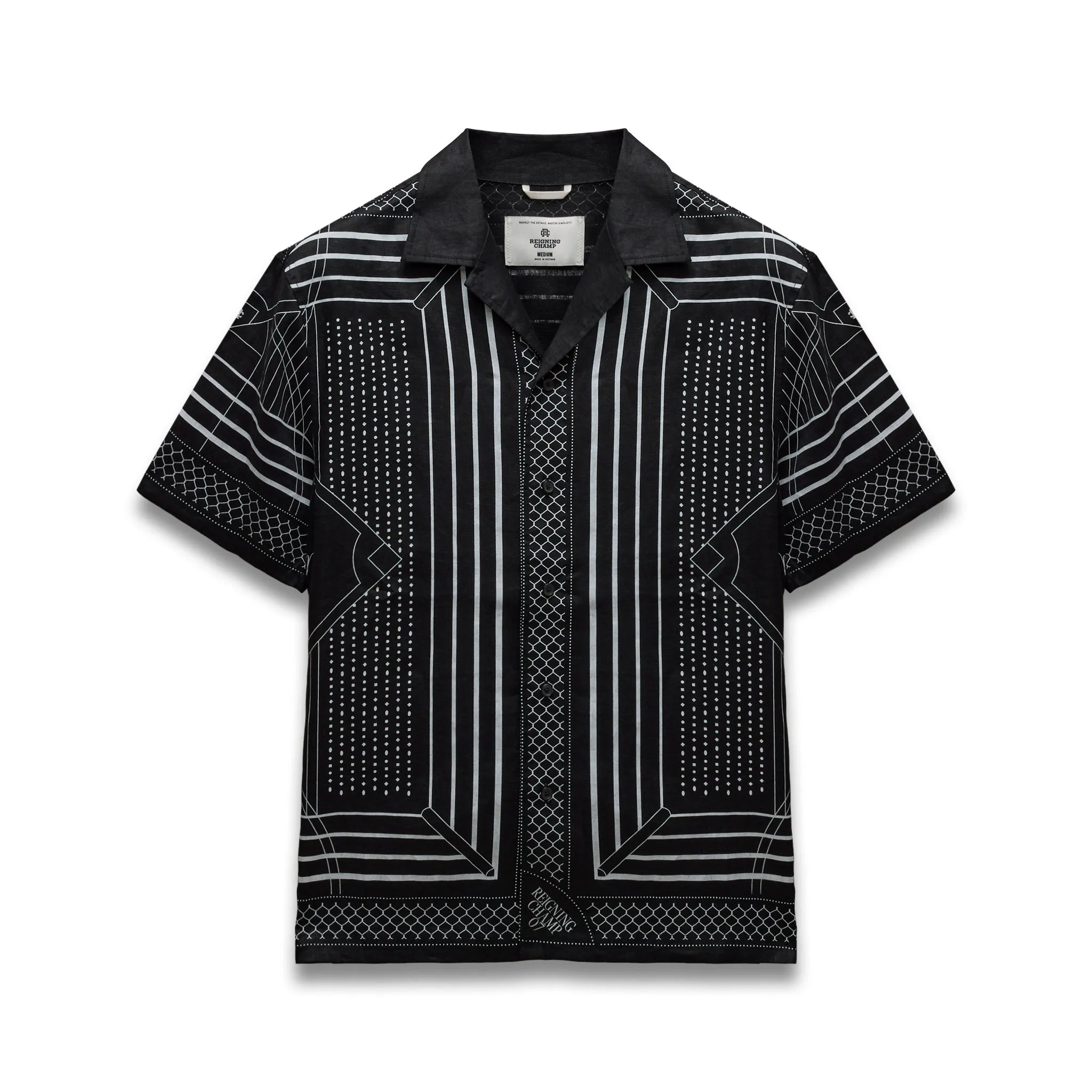 Linen Arena Standard Camp Shirt sold by Reigning Champ