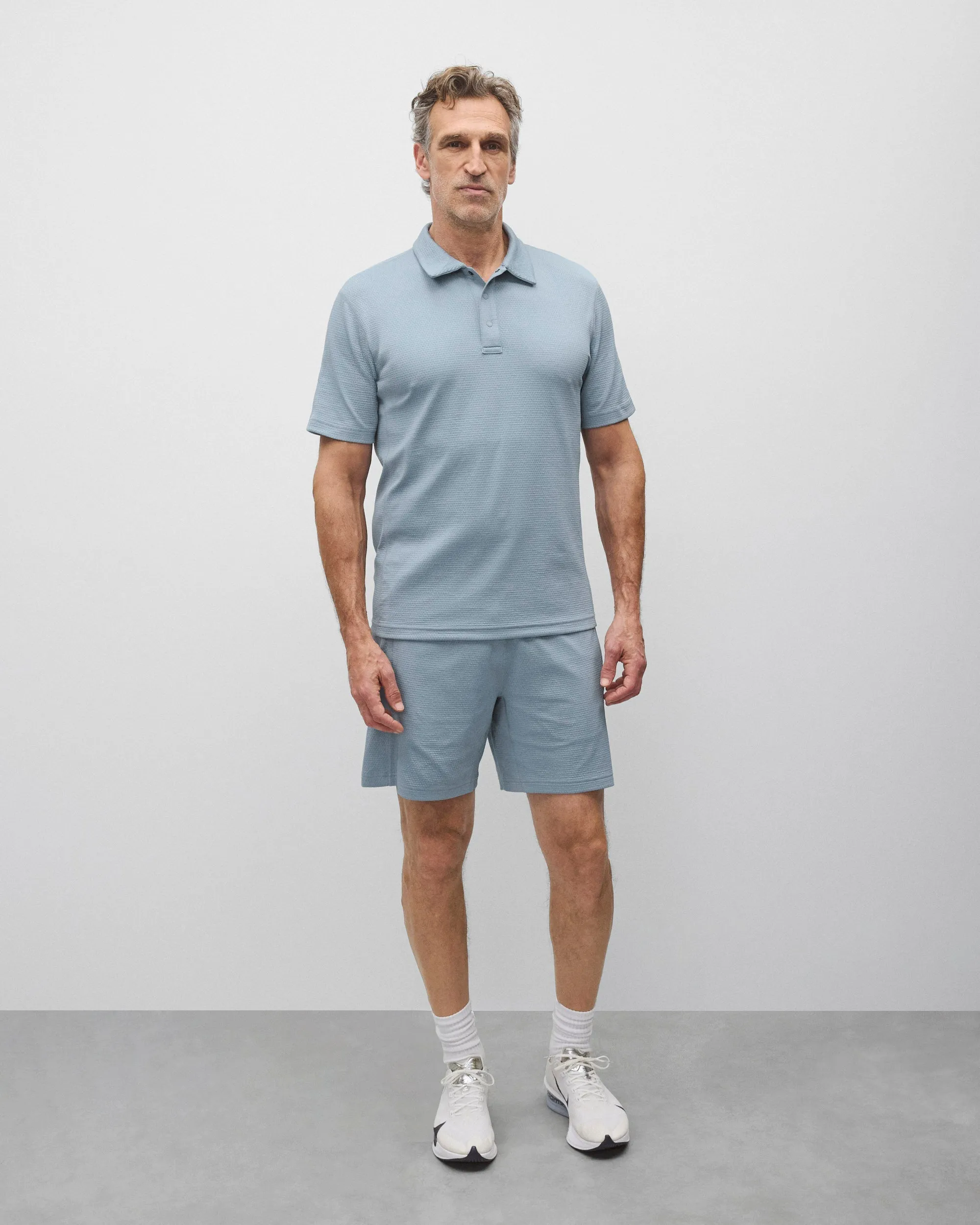 Solotex Mesh Tiebreak Standard Polo sold by Reigning Champ product image thumbnail 4