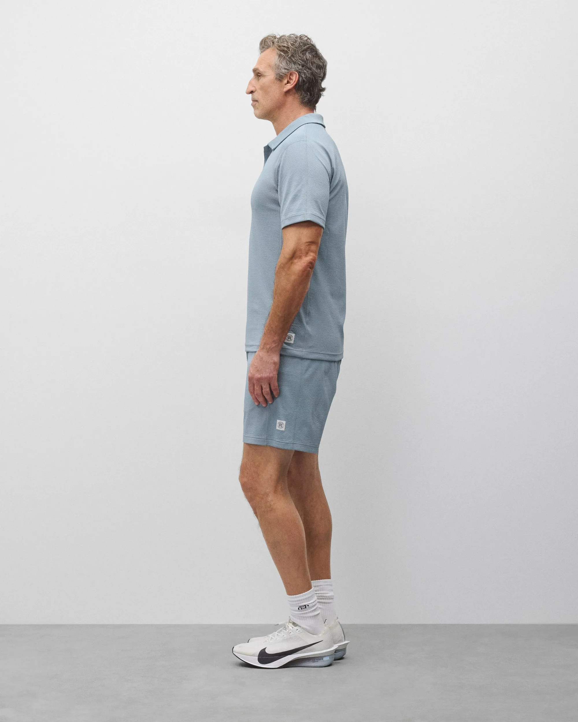 Solotex Mesh Tiebreak Standard Polo sold by Reigning Champ product image thumbnail 5