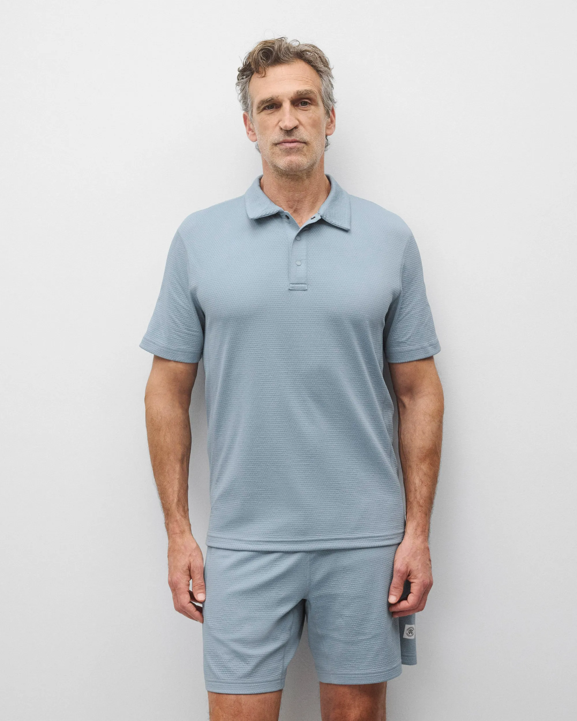 Solotex Mesh Tiebreak Standard Polo sold by Reigning Champ product image thumbnail 2