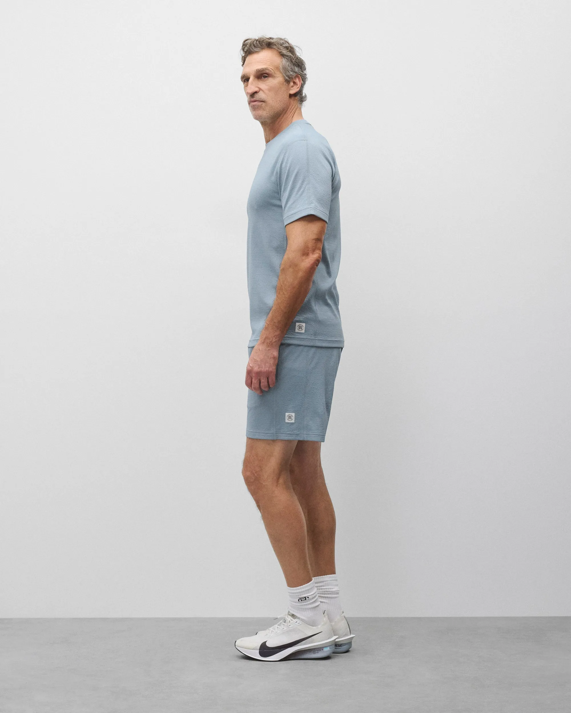 Solotex Mesh Tiebreak Standard T-Shirt sold by Reigning Champ product image thumbnail 4