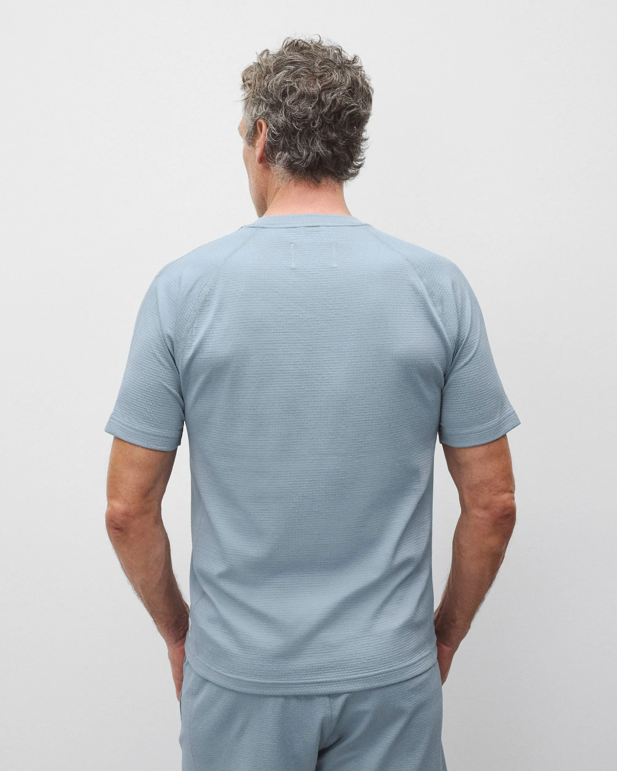 Solotex Mesh Tiebreak Standard T-Shirt sold by Reigning Champ product image thumbnail 5
