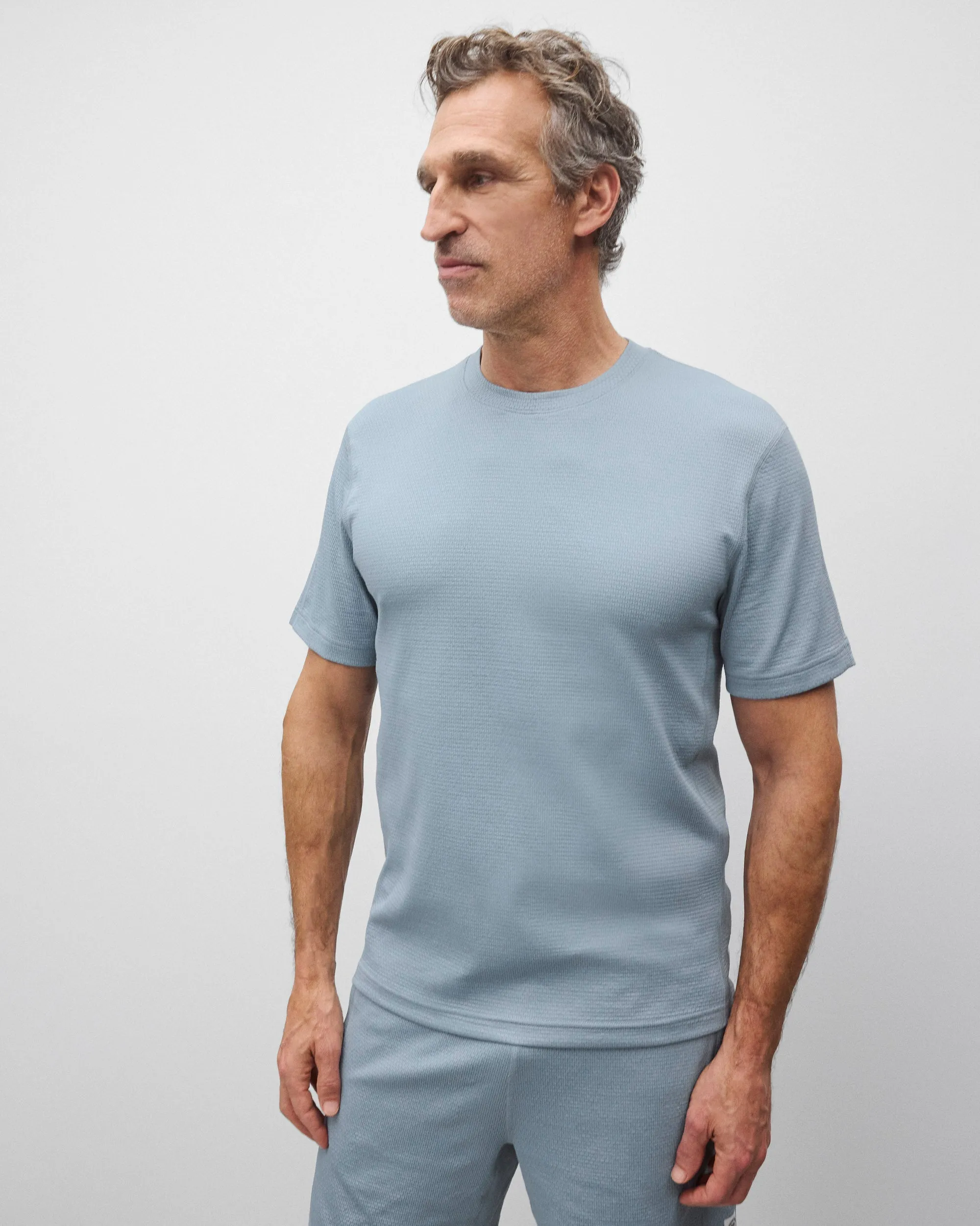 Solotex Mesh Tiebreak Standard T-Shirt sold by Reigning Champ product image thumbnail 2
