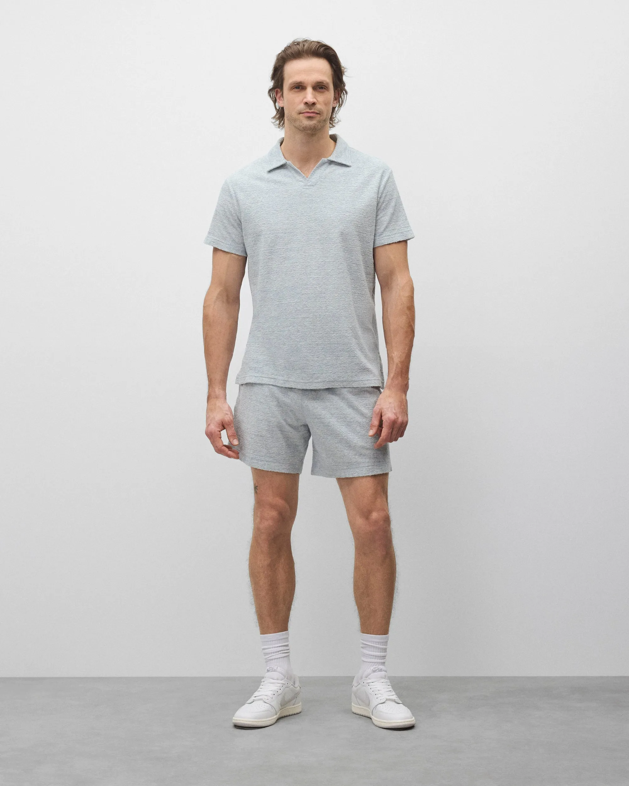 Textured Terry Standard Polo sold by Reigning Champ product image thumbnail 3