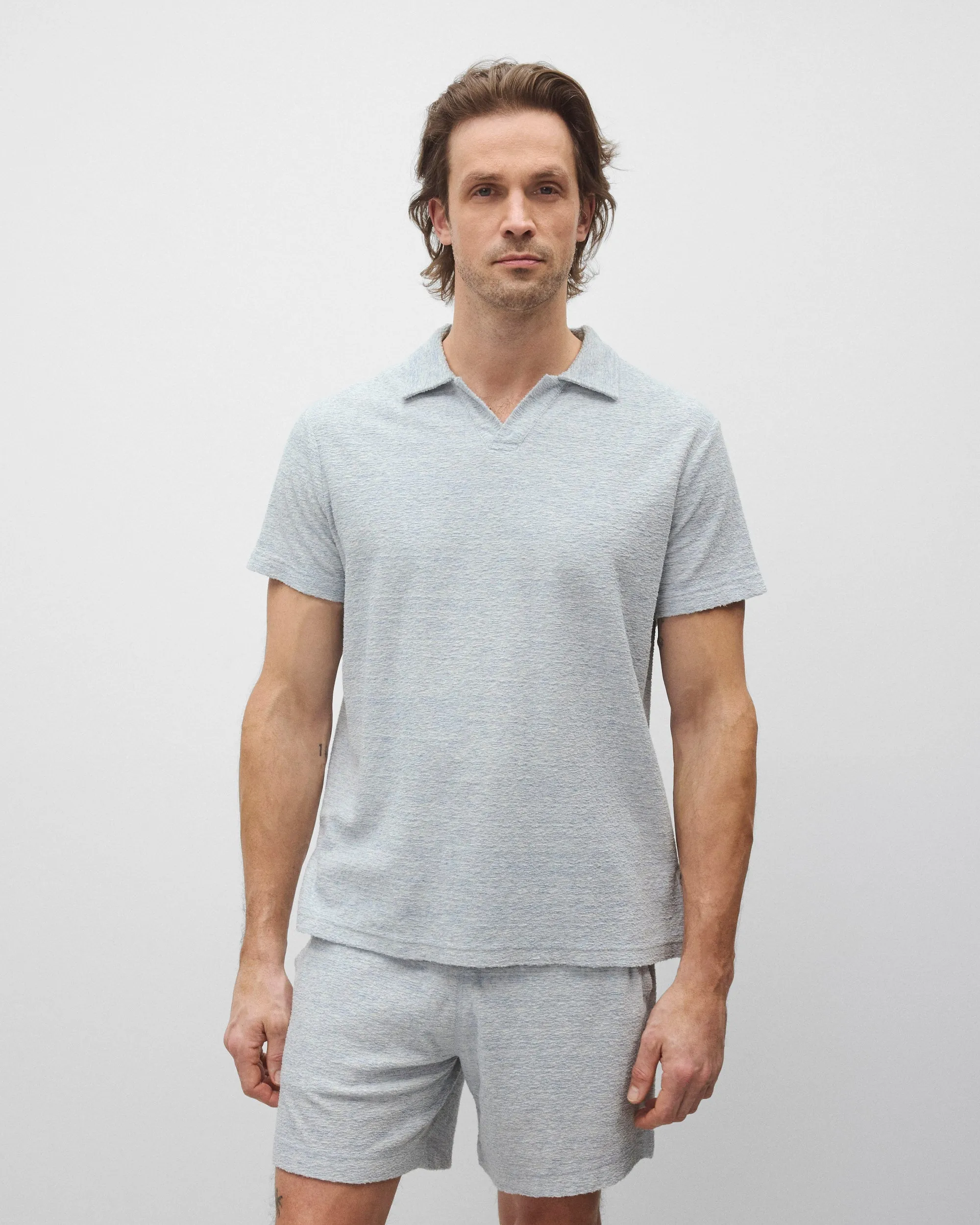 Textured Terry Standard Polo sold by Reigning Champ product image thumbnail 2