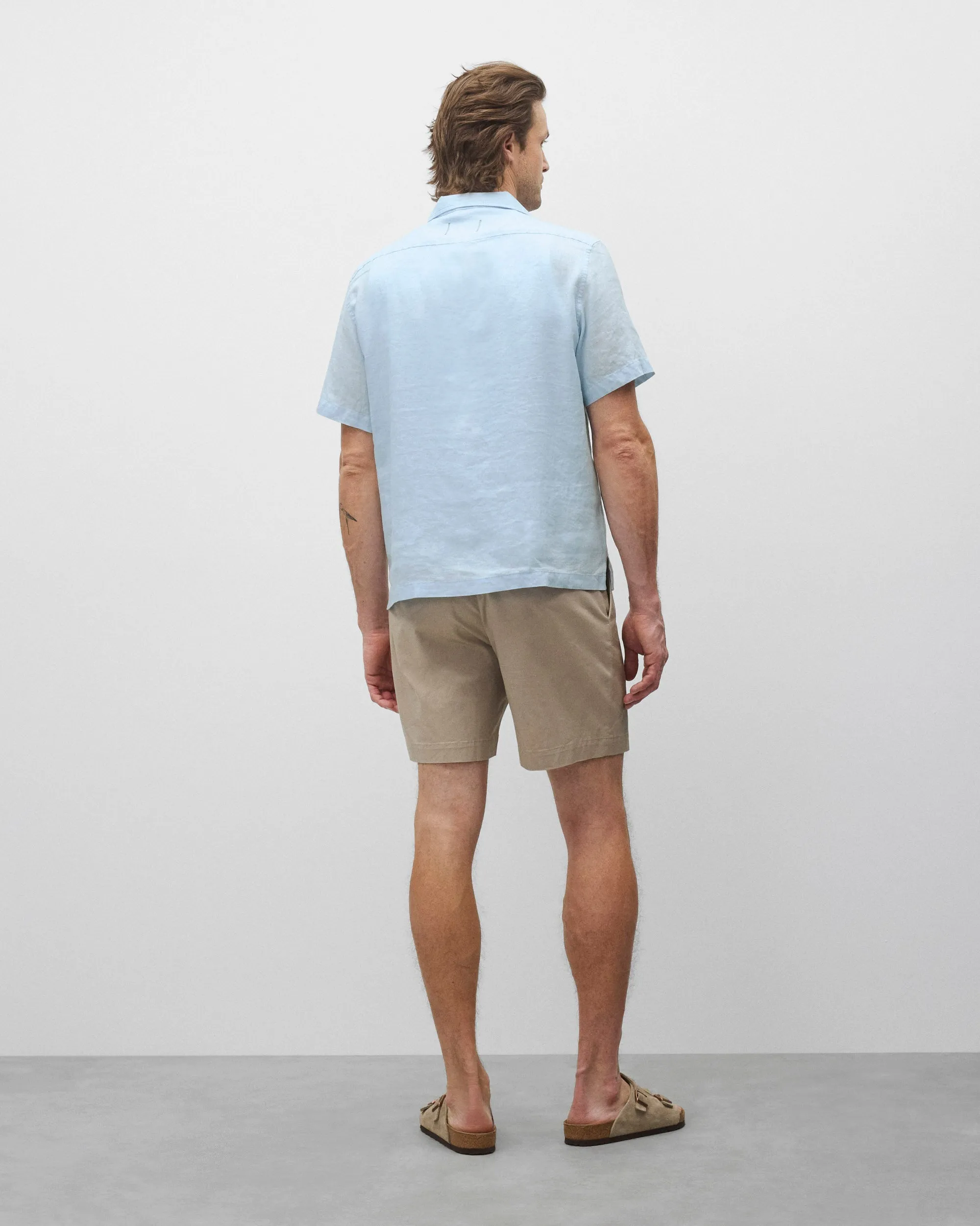 Linen Floral Standard Camp Shirt sold by Reigning Champ product image thumbnail 5